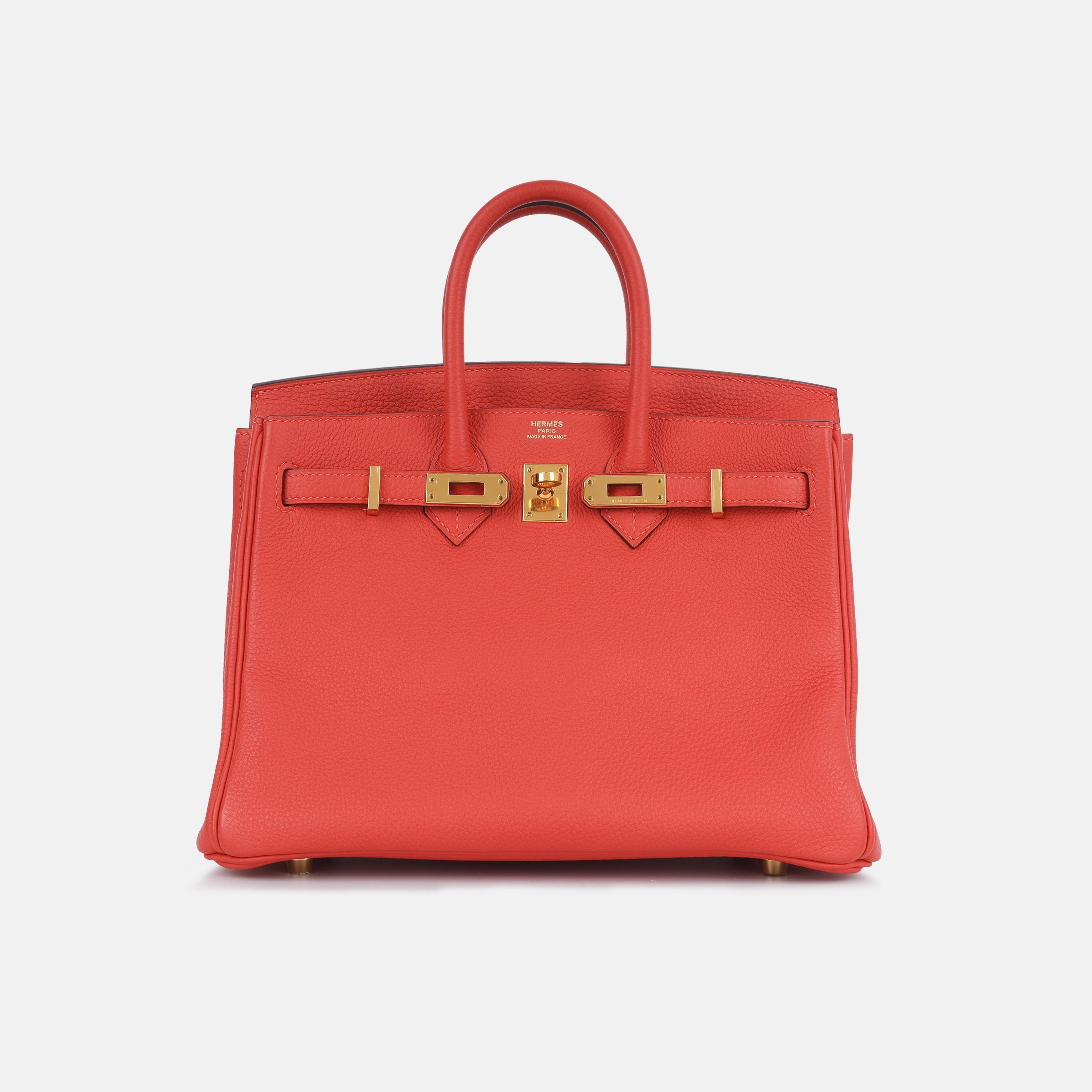 Hermès Birkin 25 - Rouge Pivoine Togo | Gold Hardware