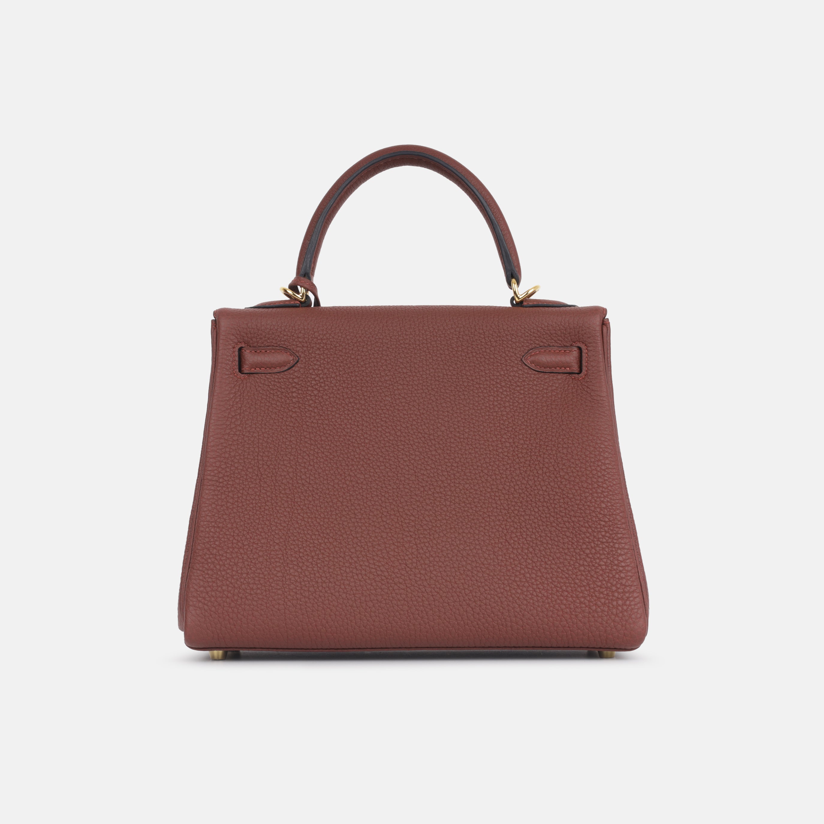 Hermès Kelly 25 - Rouge H Togo | Gold Hardware