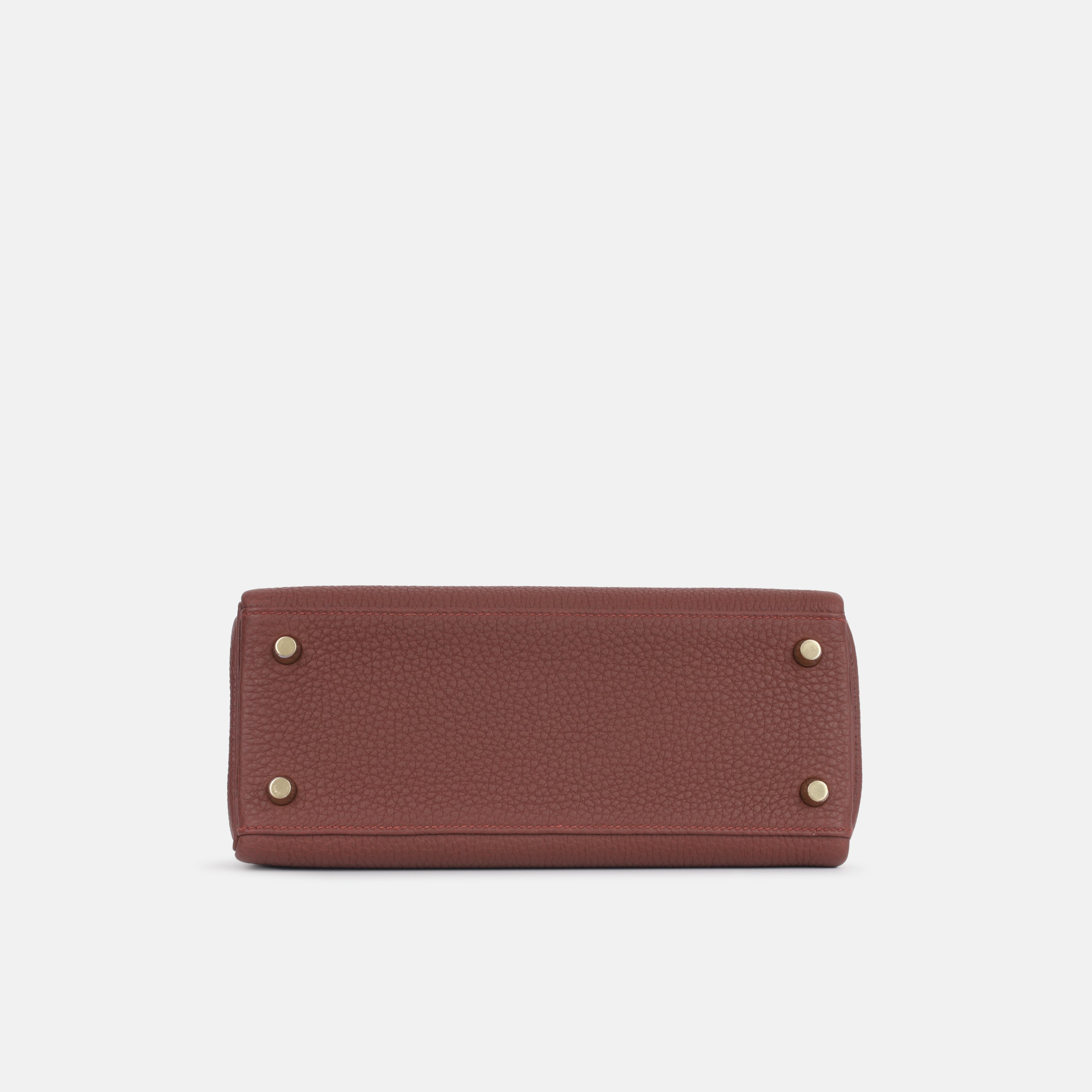 Hermès Kelly 25 - Rouge H Togo | Gold Hardware