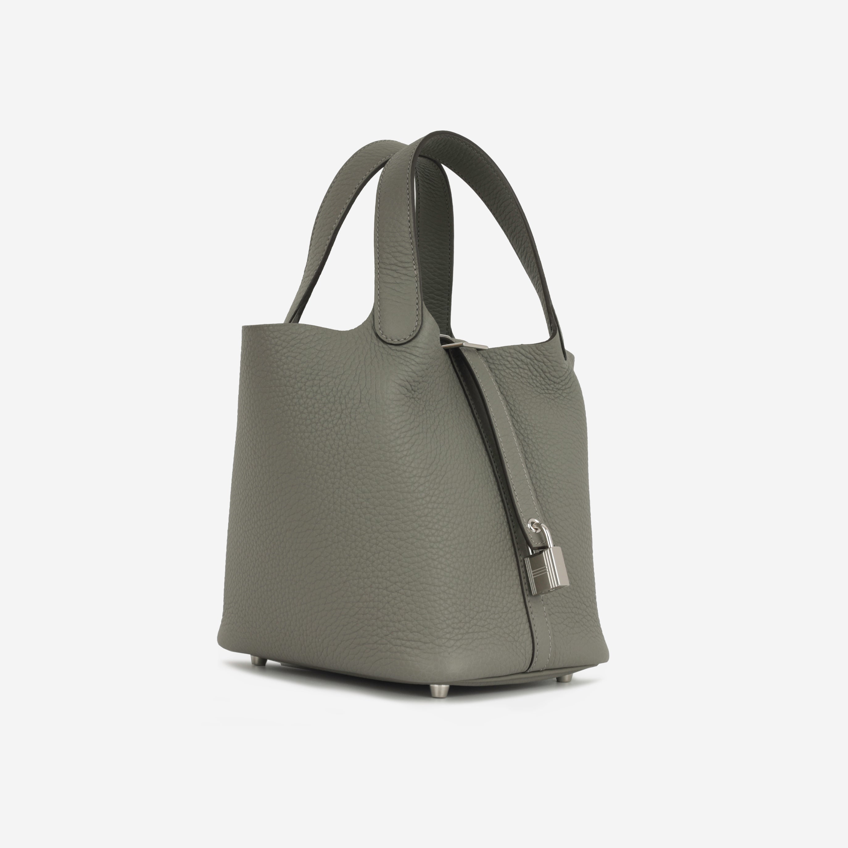 Hermès Picotin 18 - Gris Meyer Clemence | Palladium Hardware