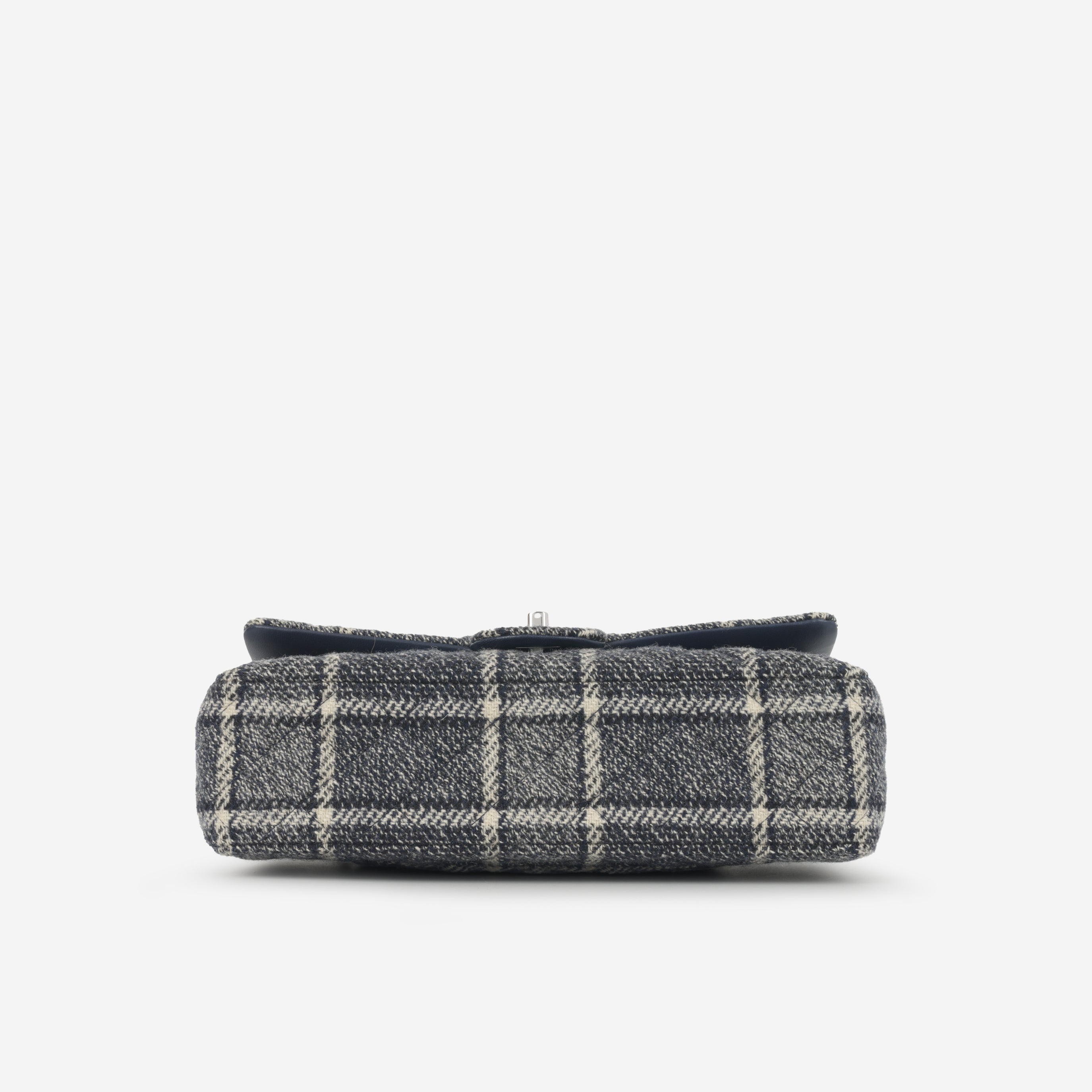Chanel Medium Classic Flap - Mixed Tartan Tweed | Silver Hardware