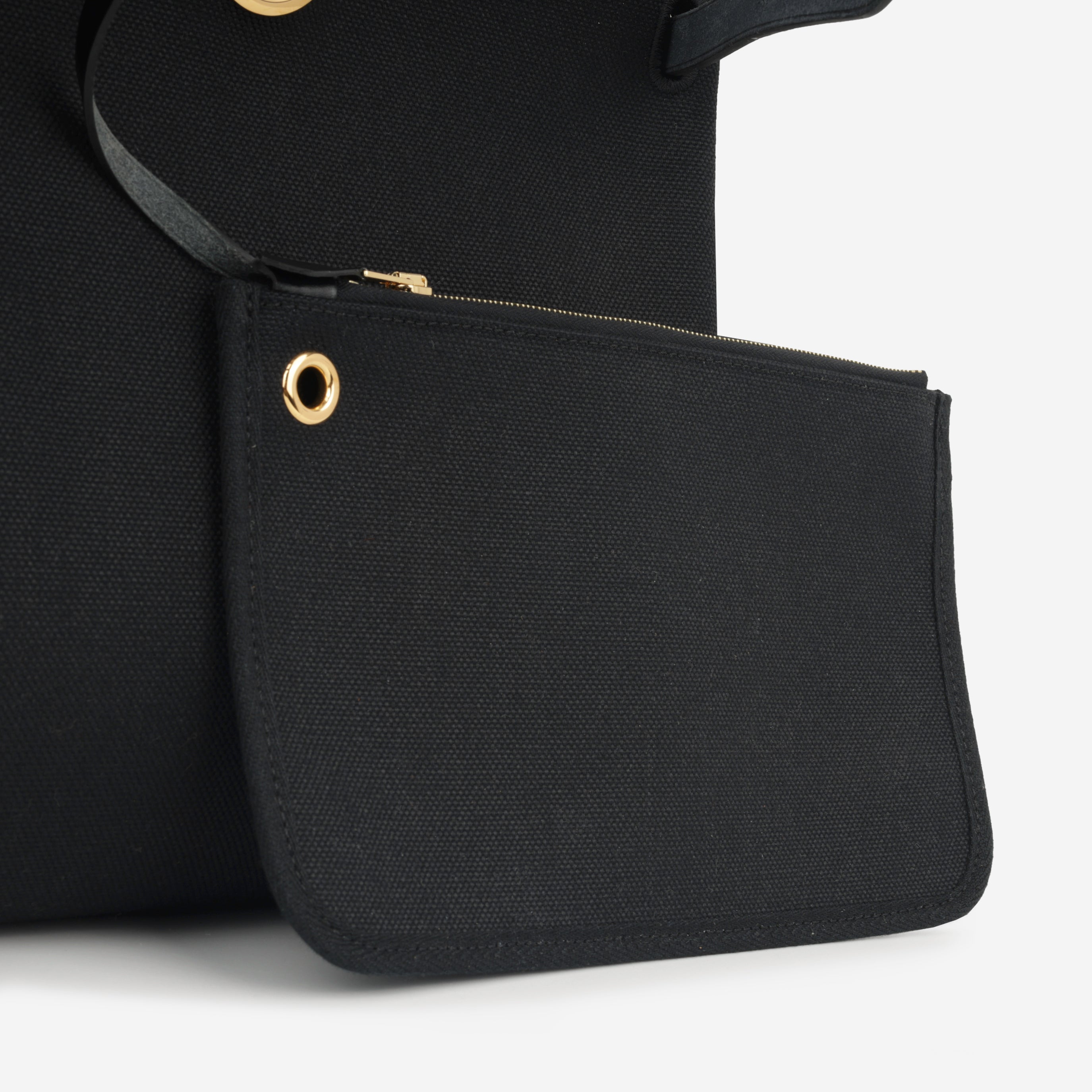 Hermès Herbag 31 - Black Canvas / Hunter Leather | Gold Hardware