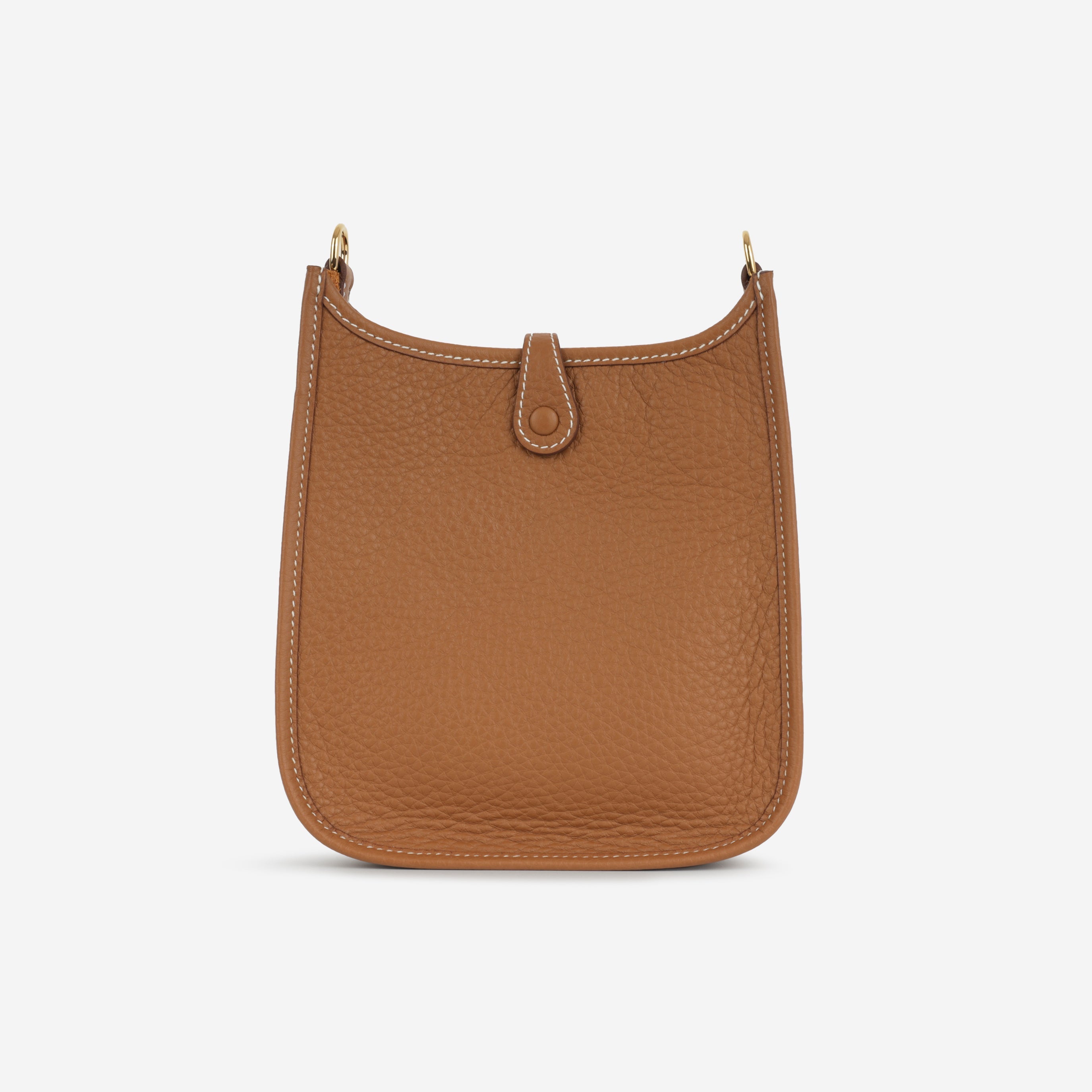 Hermès Mini Evelyne 16  - Gold Clemence | Gold Hardware