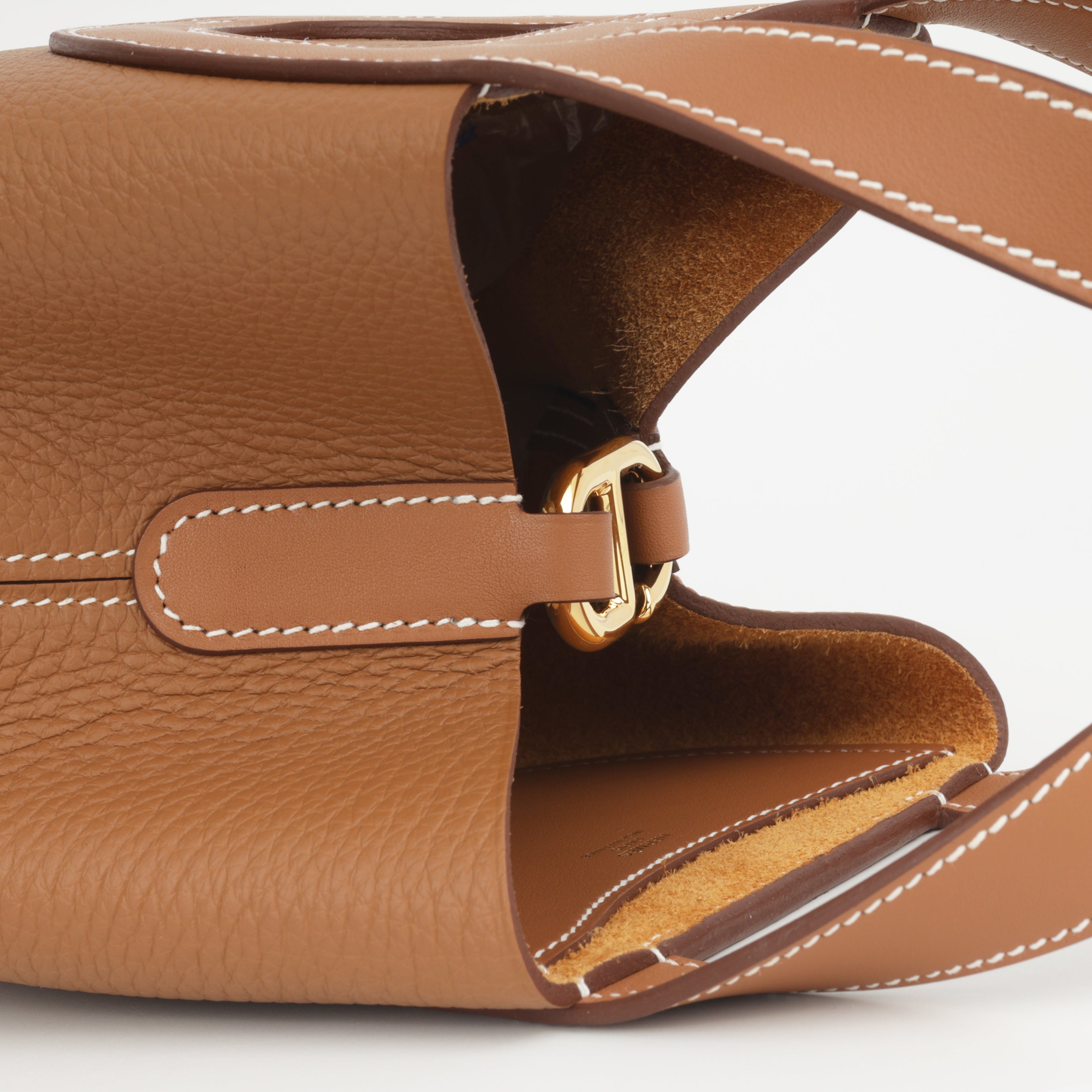 Hermès In-The-Loop Bag - Gold Clemence/Swift | Gold Hardware