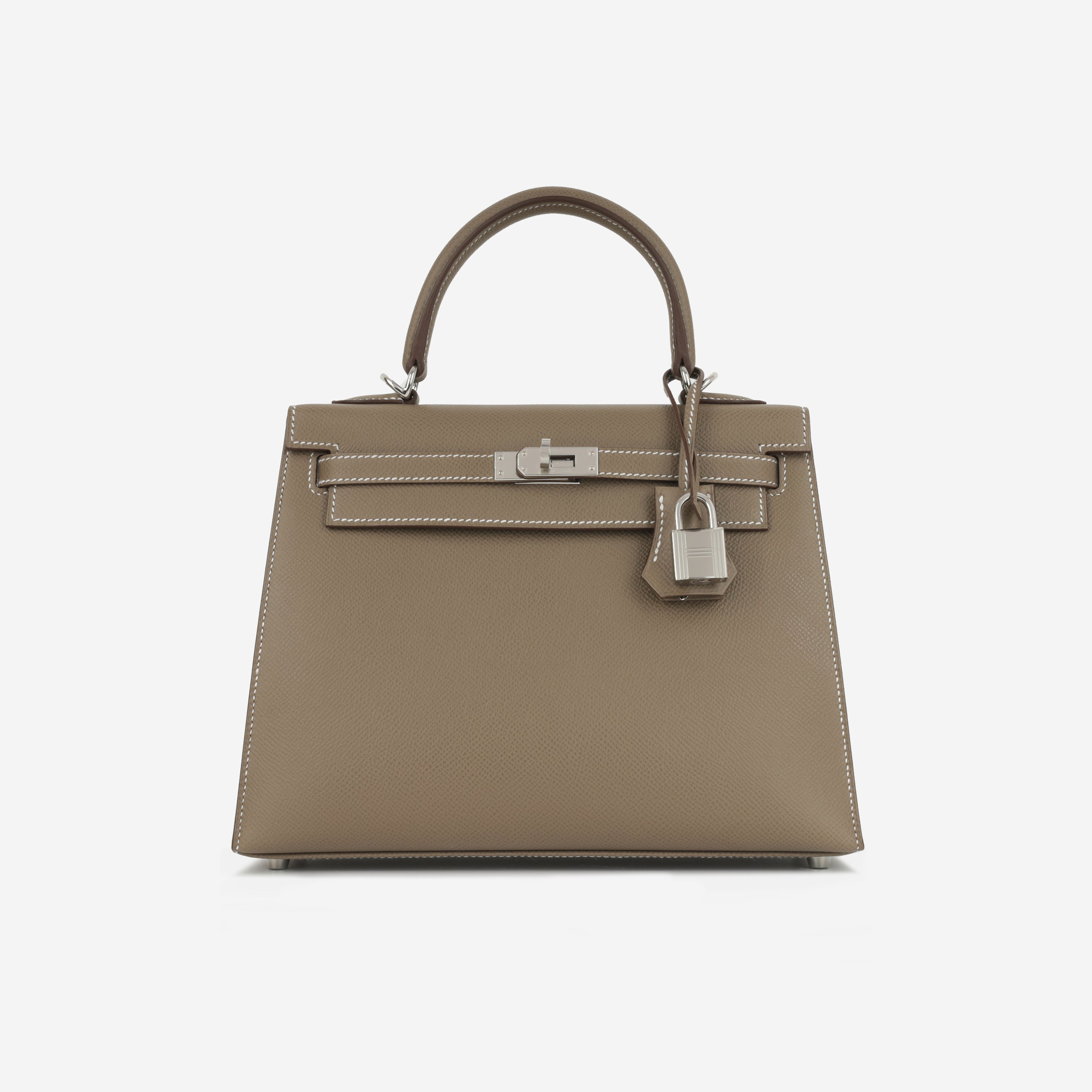 Hermès Kelly 25 - Etoupe Epsom | Palladium Hardware