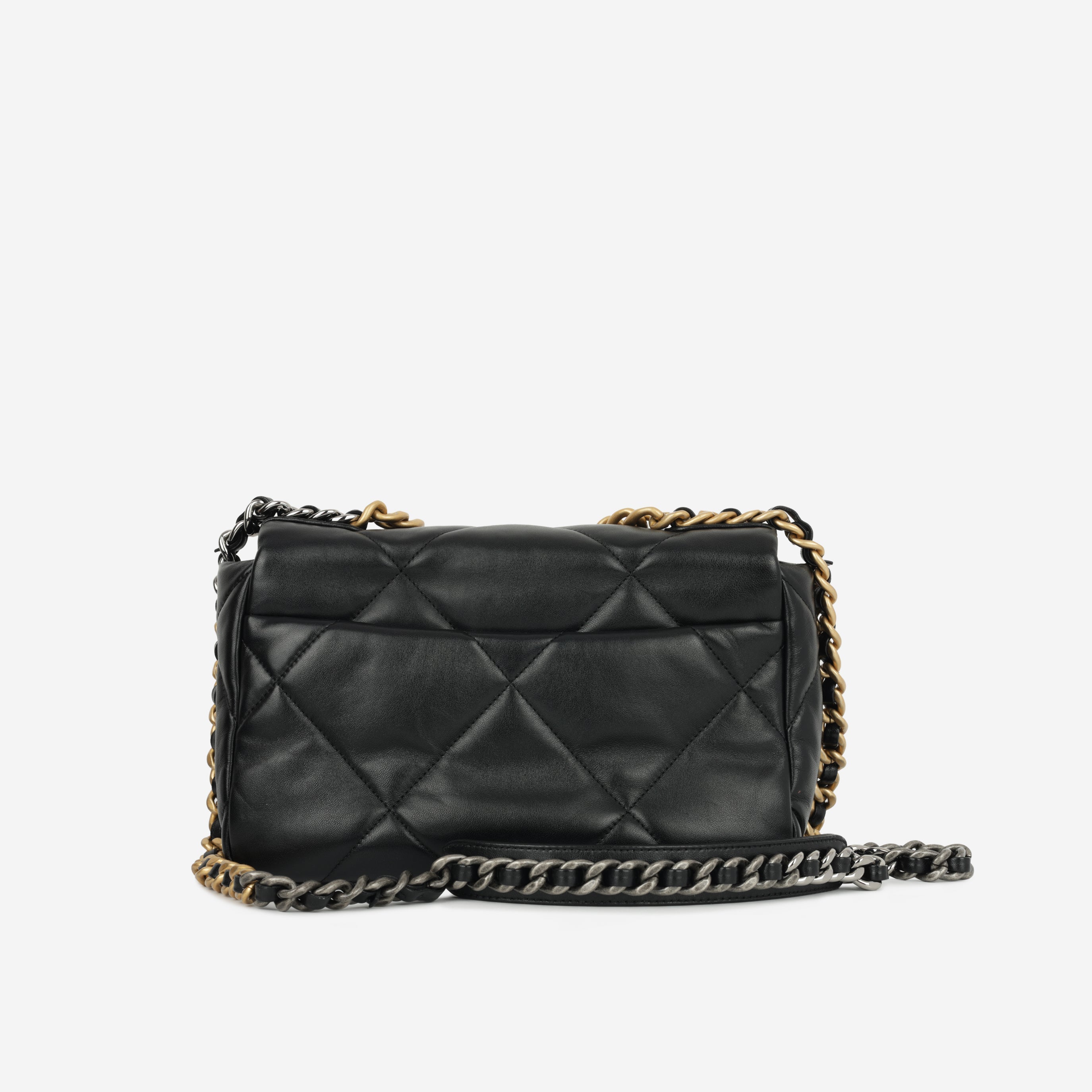 Chanel Small 19 Flap Bag - Black