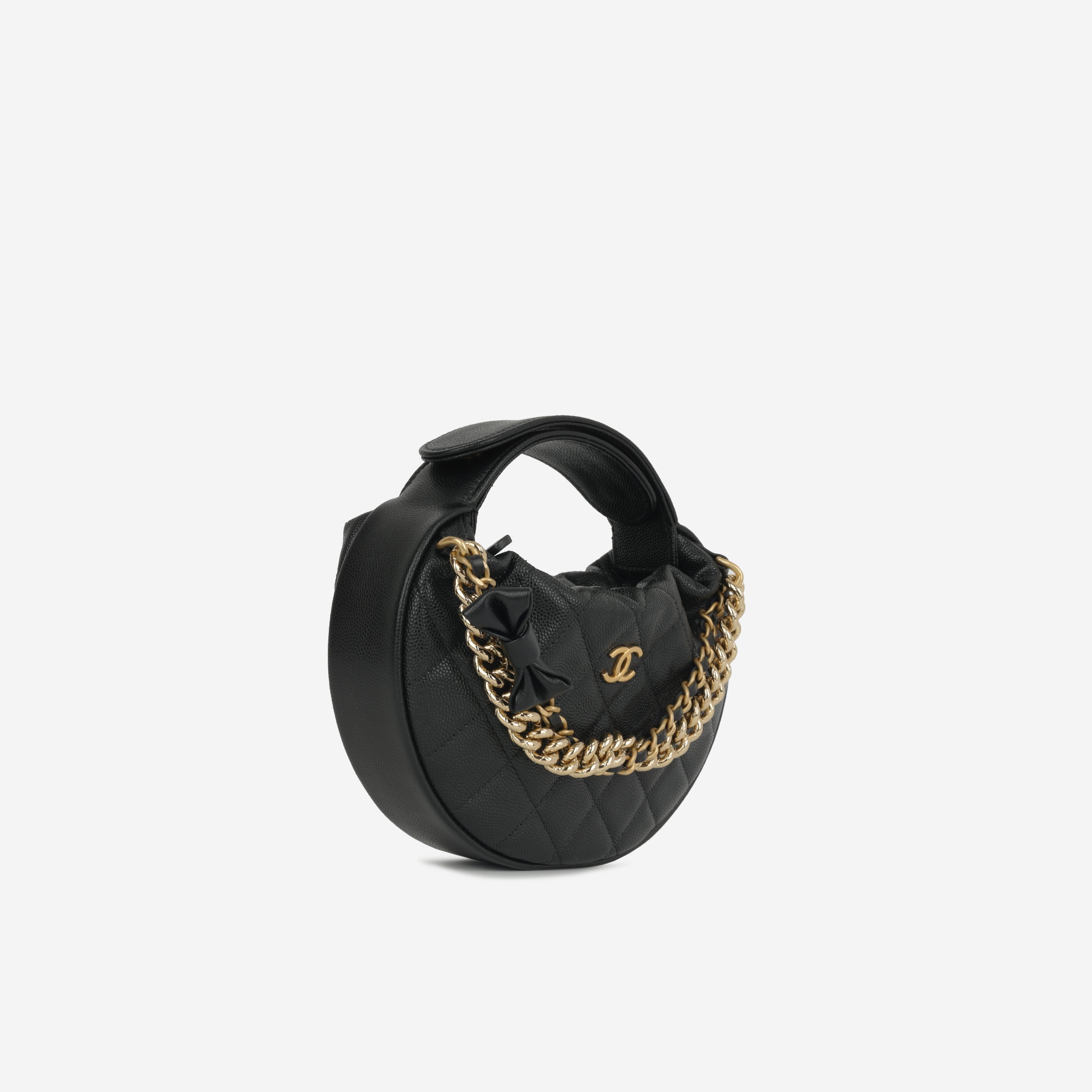 Mini Bow Hobo Pouch