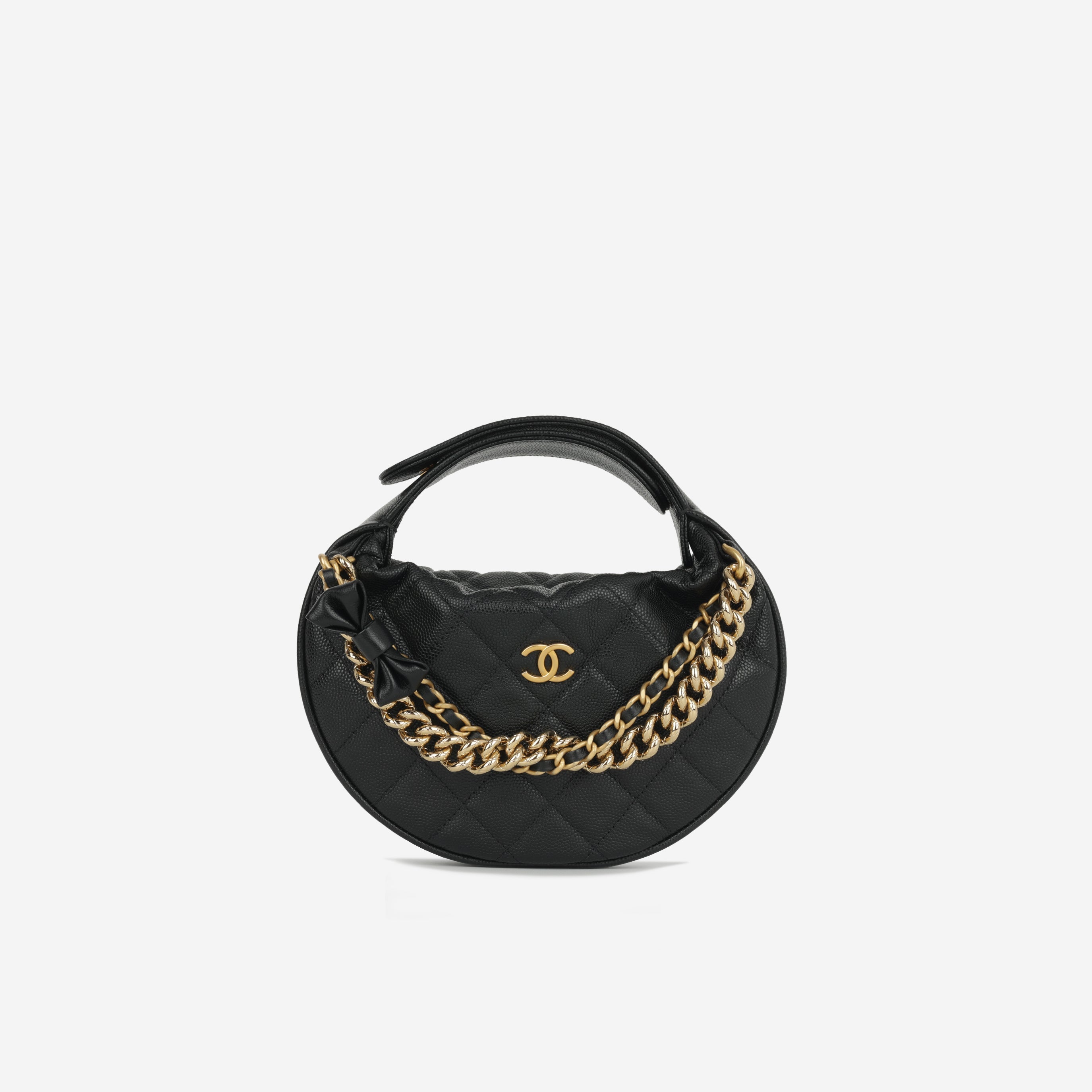 Mini Bow Hobo Pouch