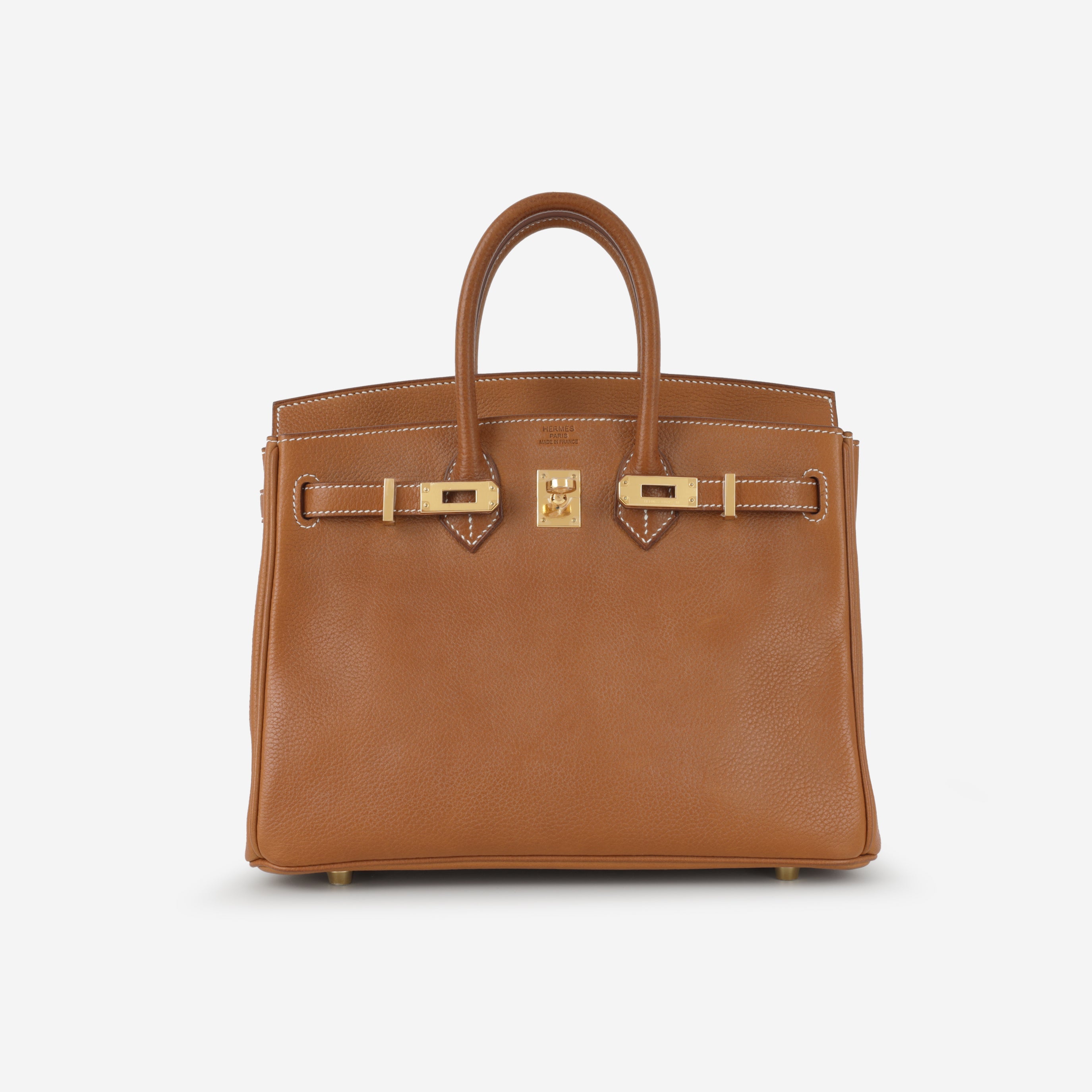 Hermès Birkin 25 - Fauve Barenia Faubourg | Gold Hardware
