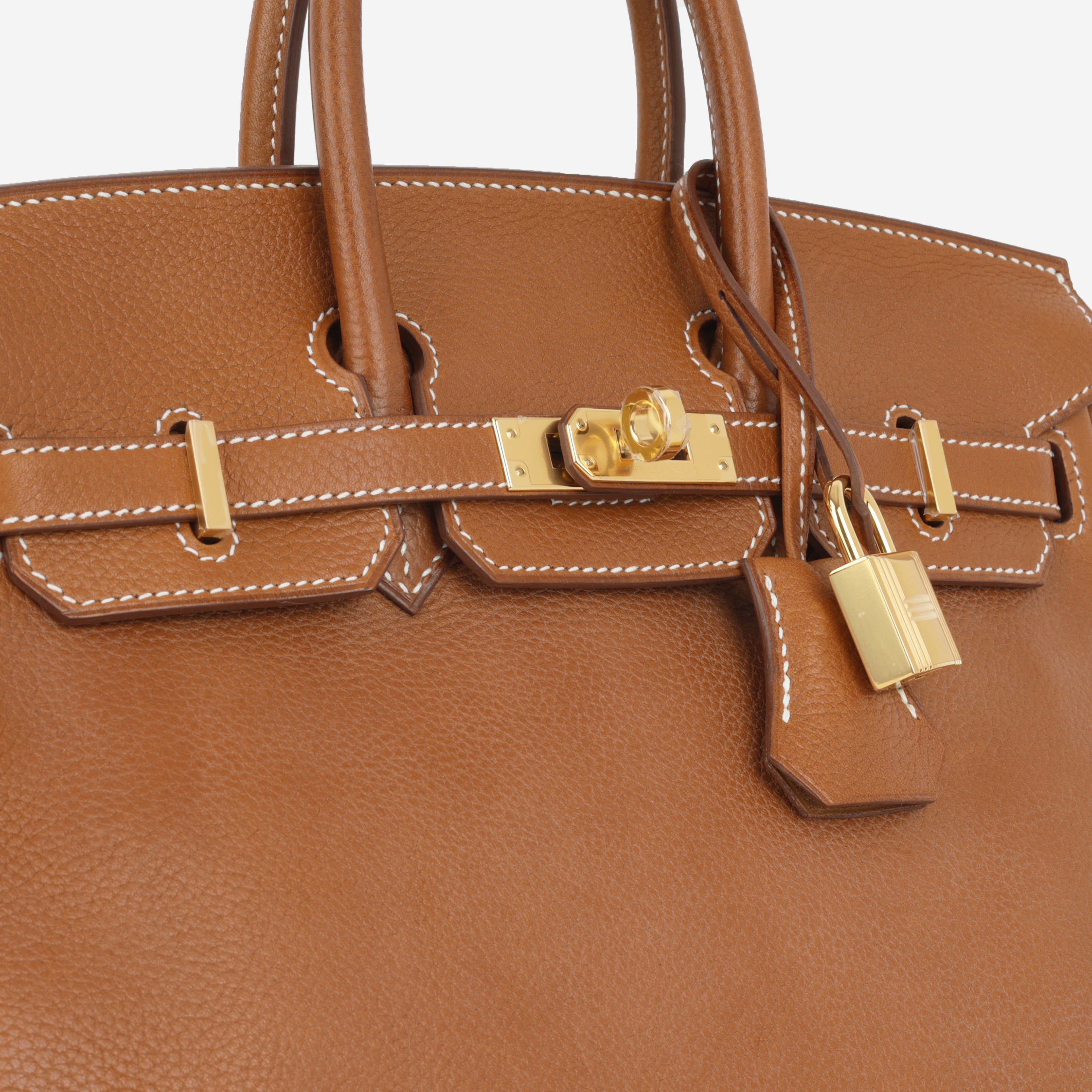 Hermès Birkin 25 - Fauve Barenia Faubourg | Gold Hardware