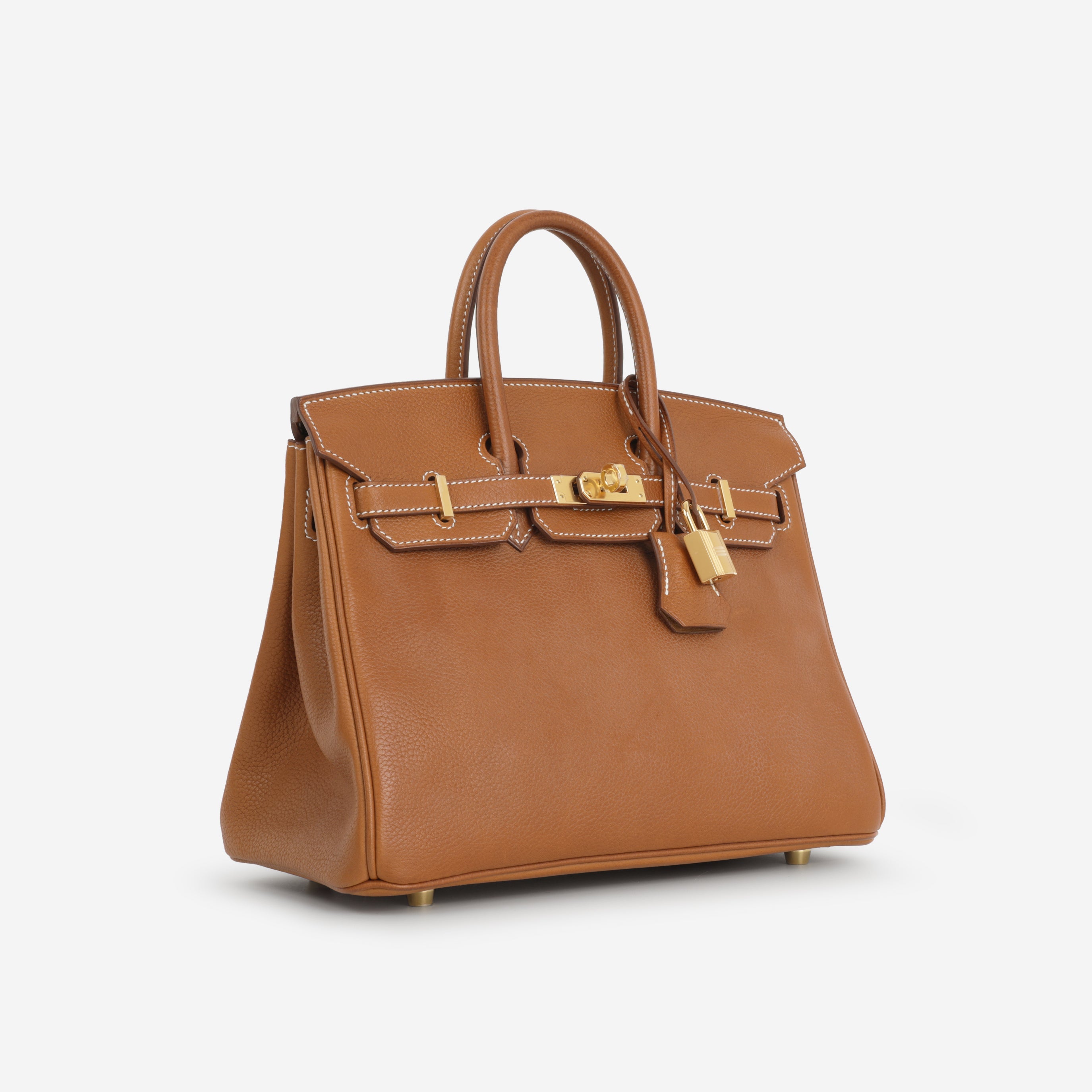 Hermès Birkin 25 - Fauve Barenia Faubourg | Gold Hardware