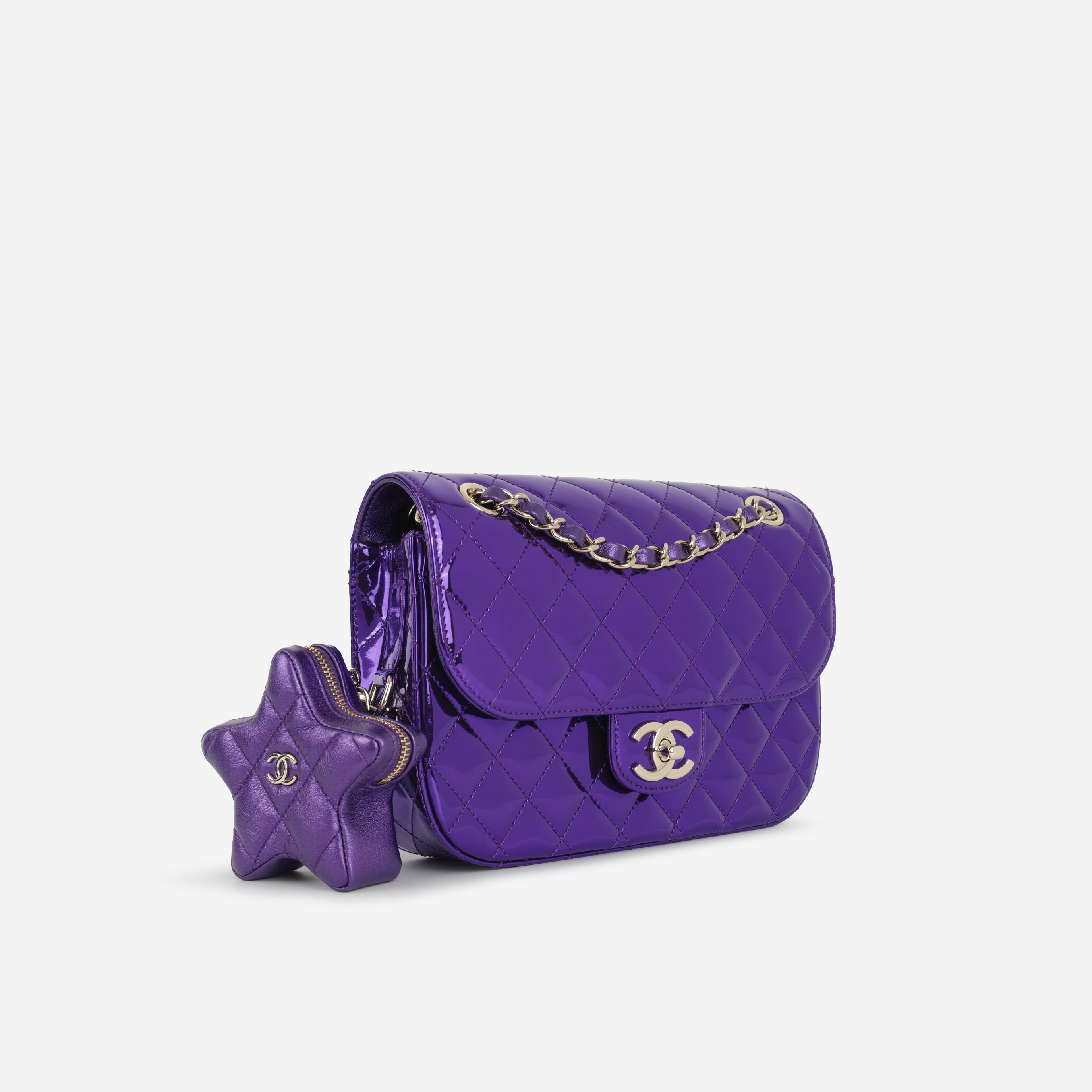 Small Seasonal Flap W/Star Pouch