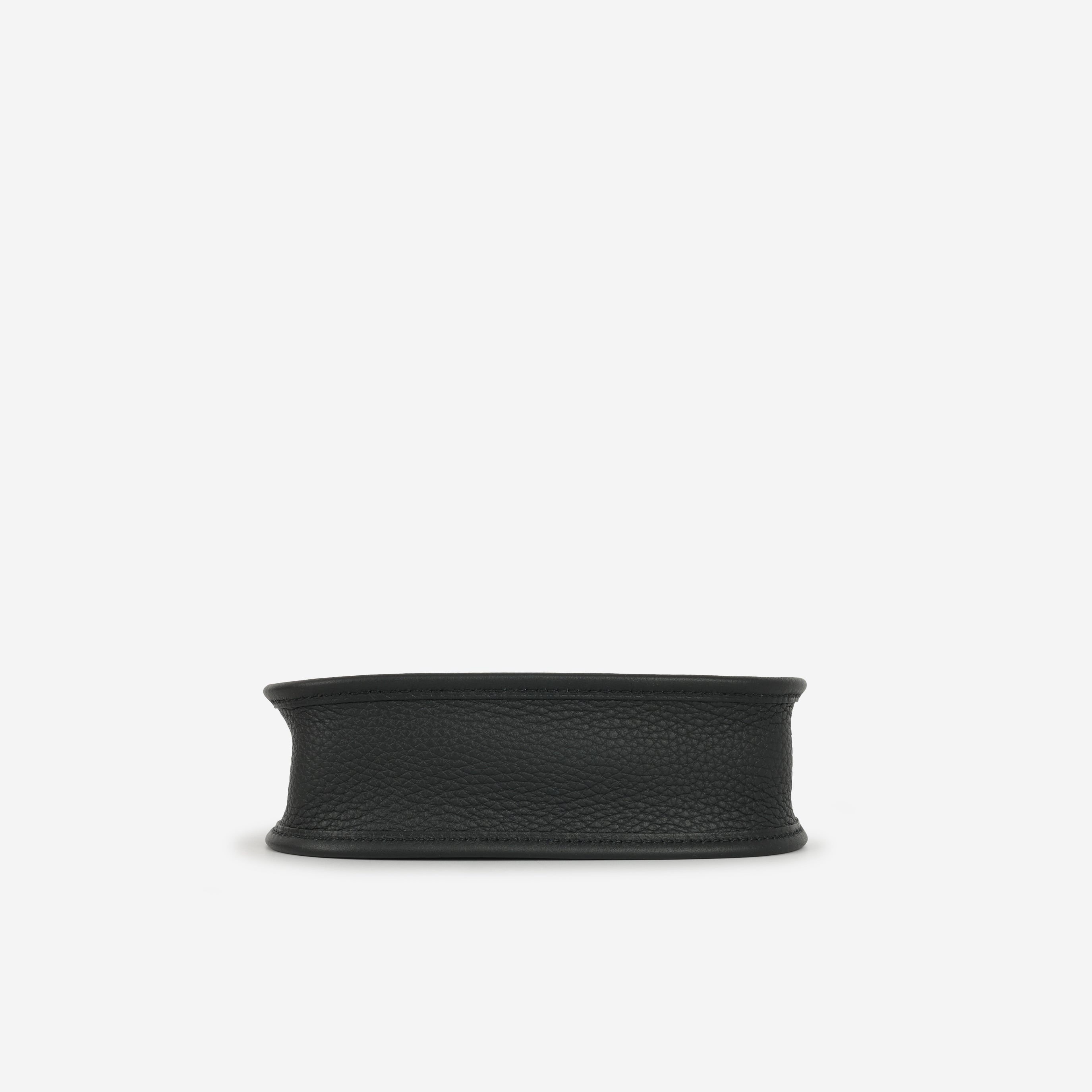 Hermès Mini Evelyne - Black Clemence / Gris Fume Strap | Gold Hardware