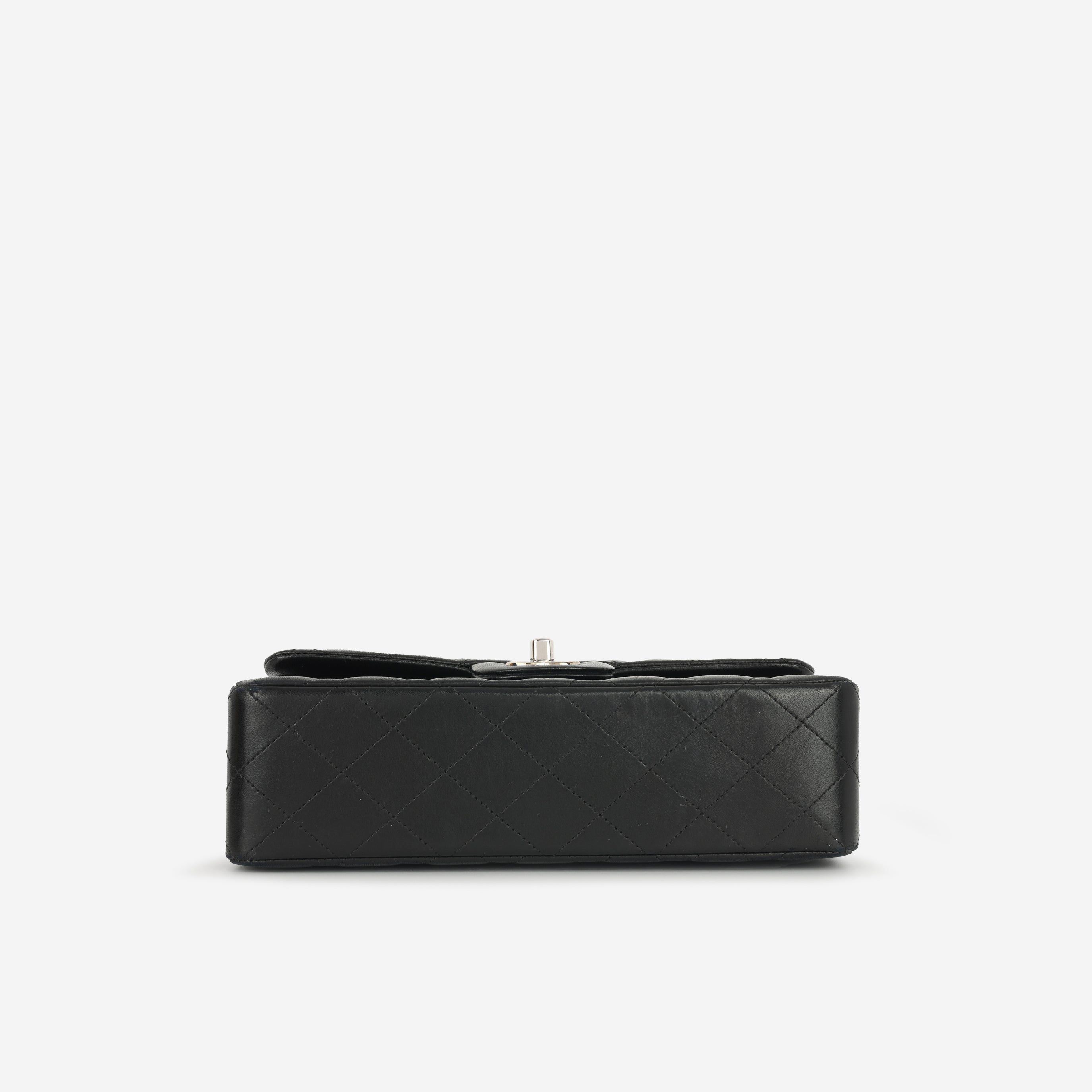 Chanel Small Classic Flap - Black Lambskin | Silver Hardware