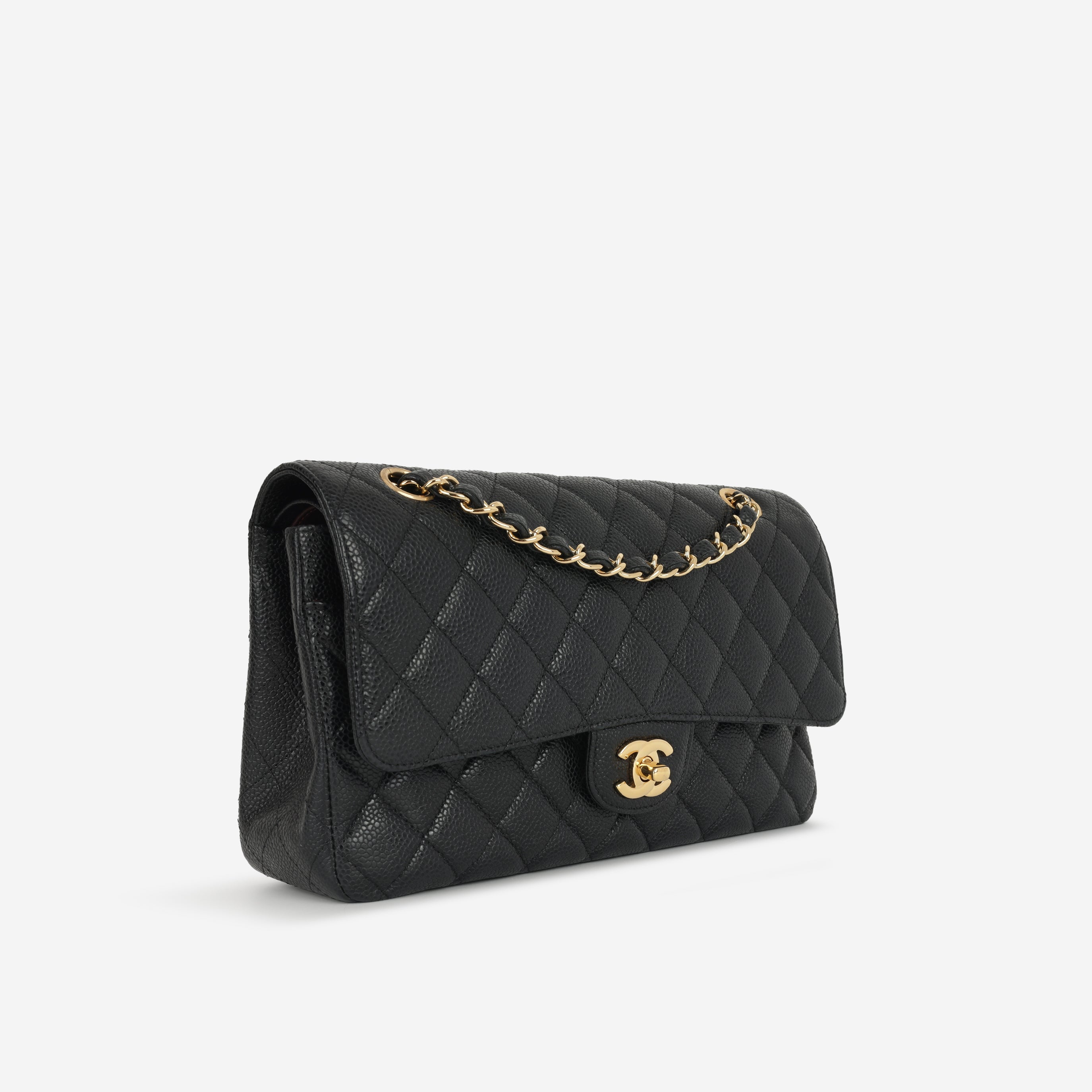 Chanel Medium Classic Flap - Black Caviar | Gold Hardware
