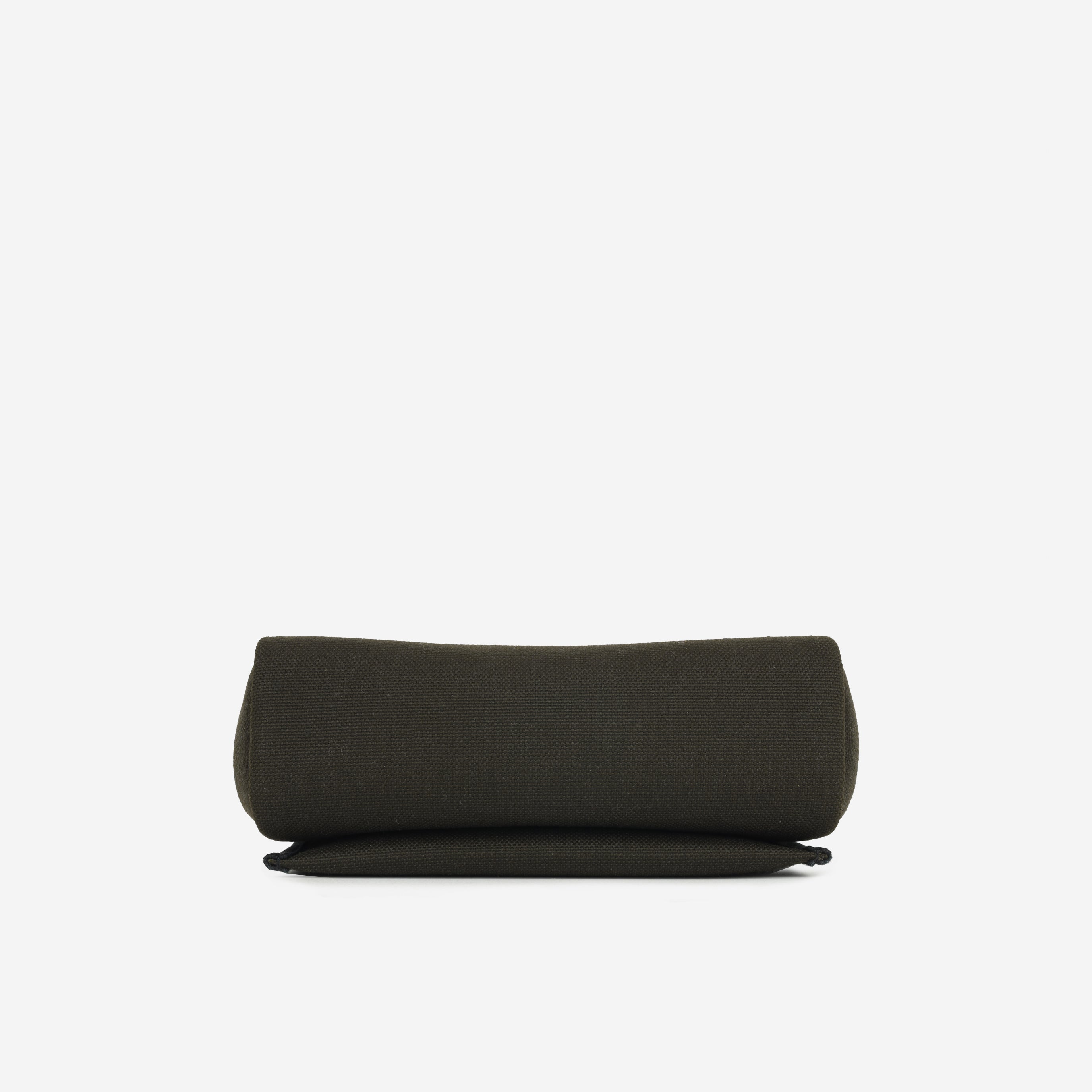 Hermès Herbag 20 - Dark Bronze Canvas / Noir Hunter | Palladium Hardware