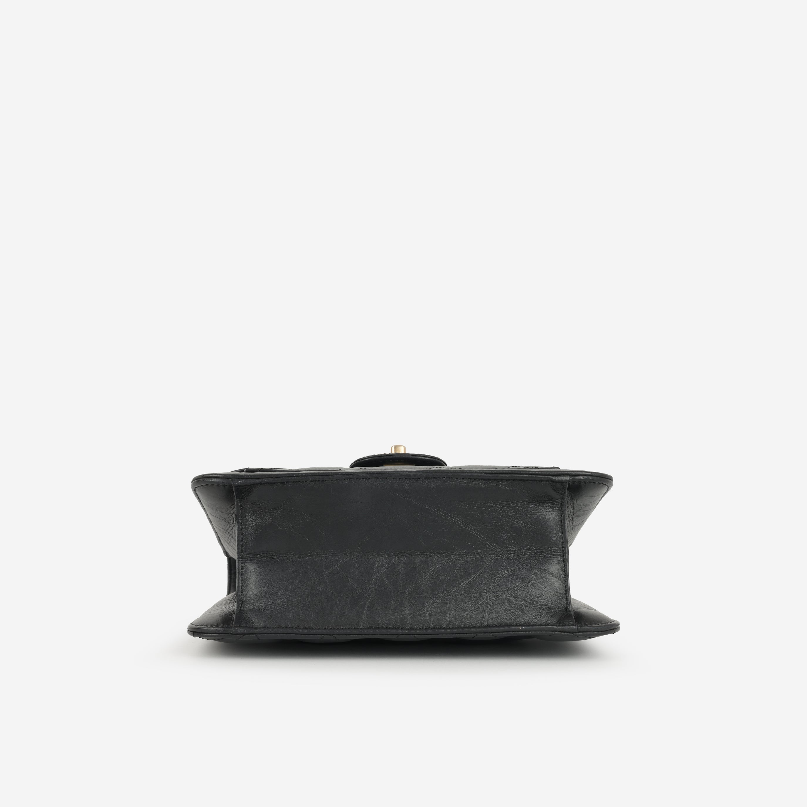 Chanel 23S Messenger Flap - Black Lambskin | Gold Hardware