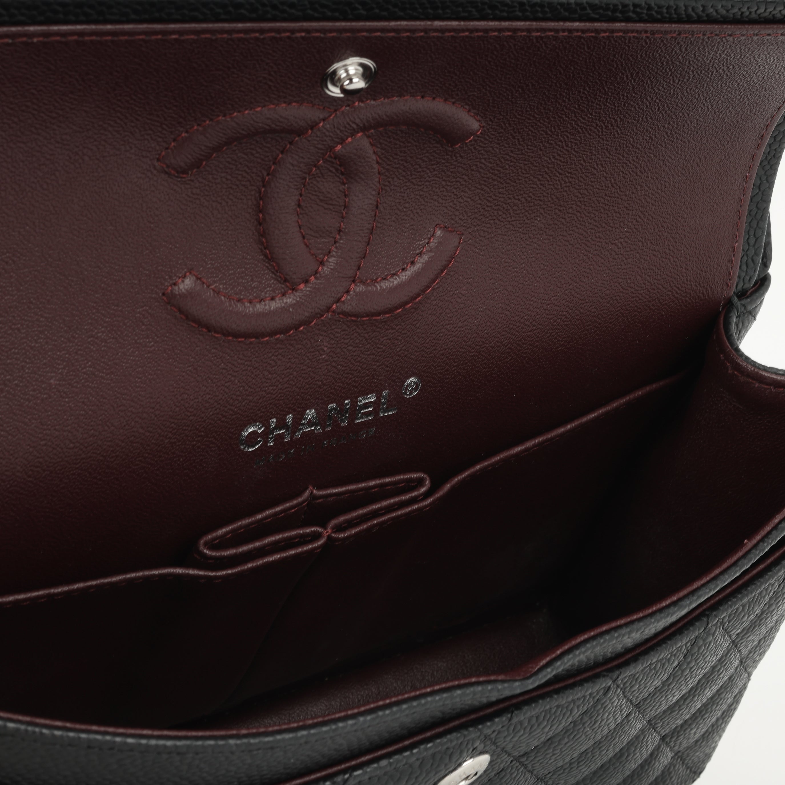 Chanel Small Classic Flap - Black Caviar | Silver Hardware