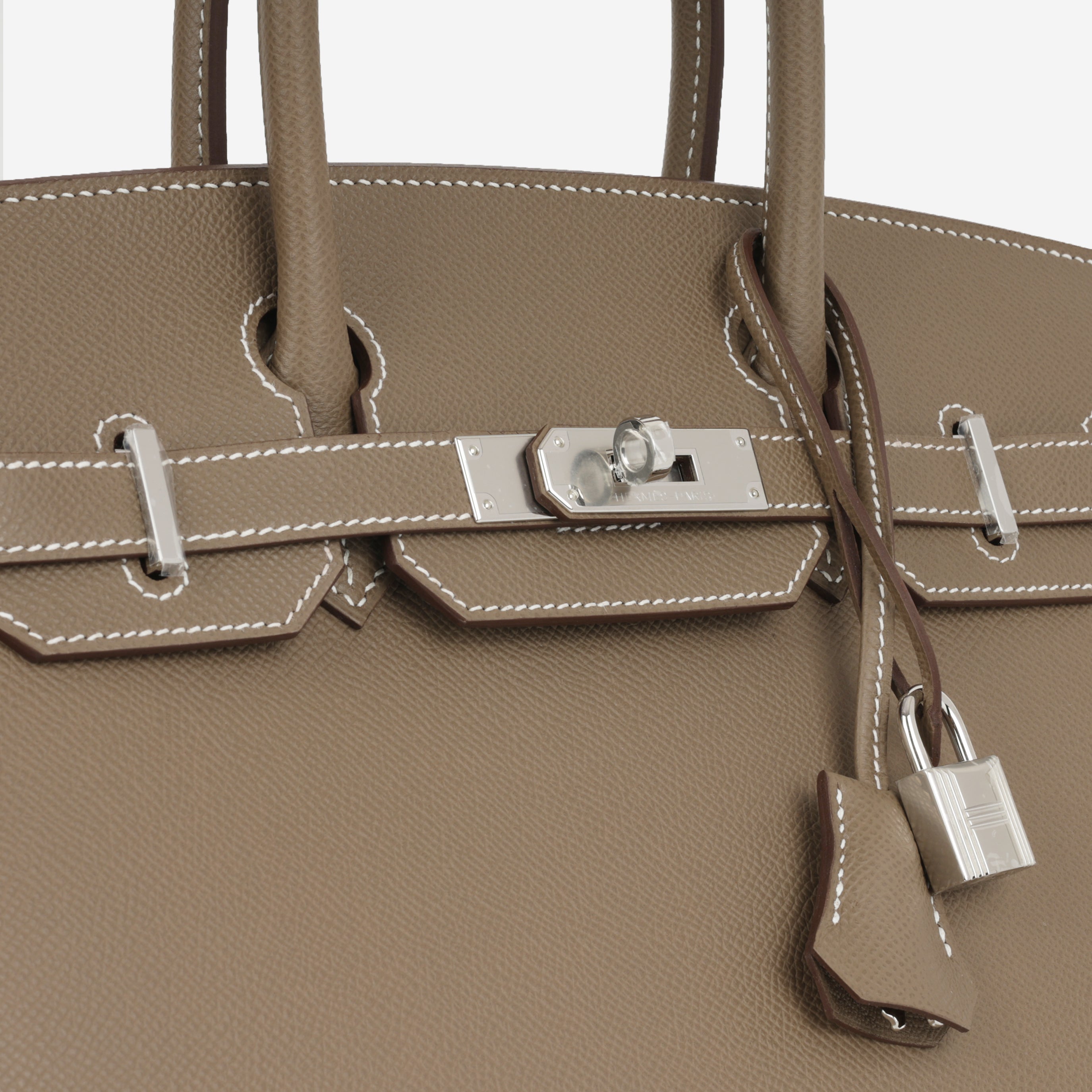 Hermès Birkin 30 Sellier - Etoupe Epsom | Palladium Hardware