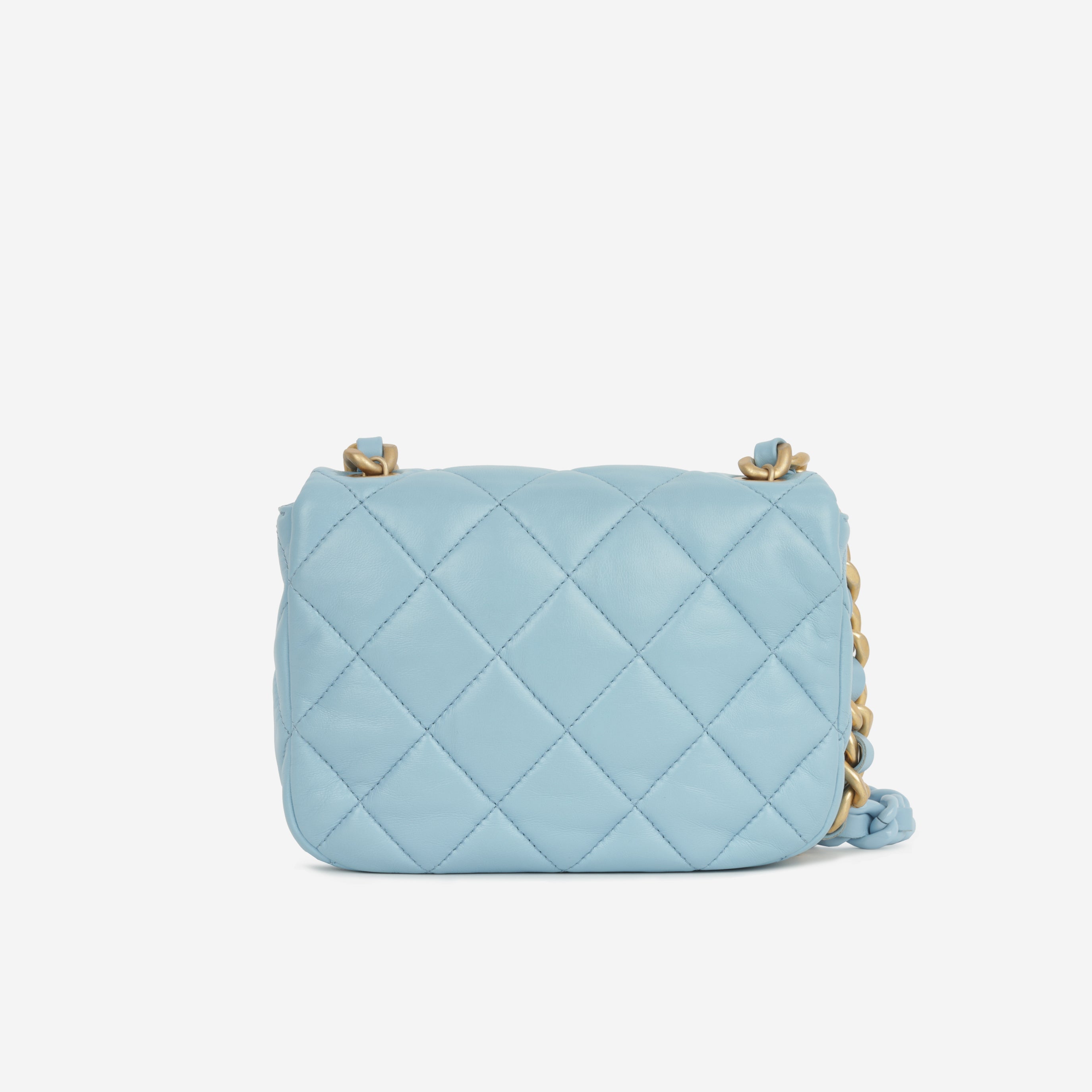 Chanel Candy Chain Flap - Blue Lambskin | Gold Hardware