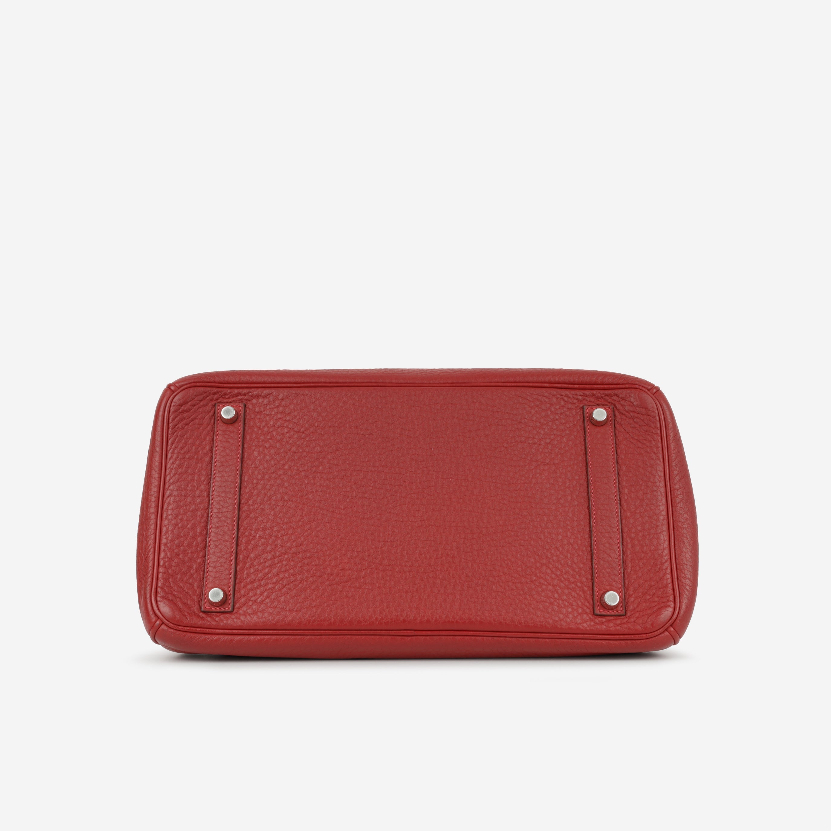 Hermès Birkin 35 - Rouge Garance Clemence | Palladium Hardware