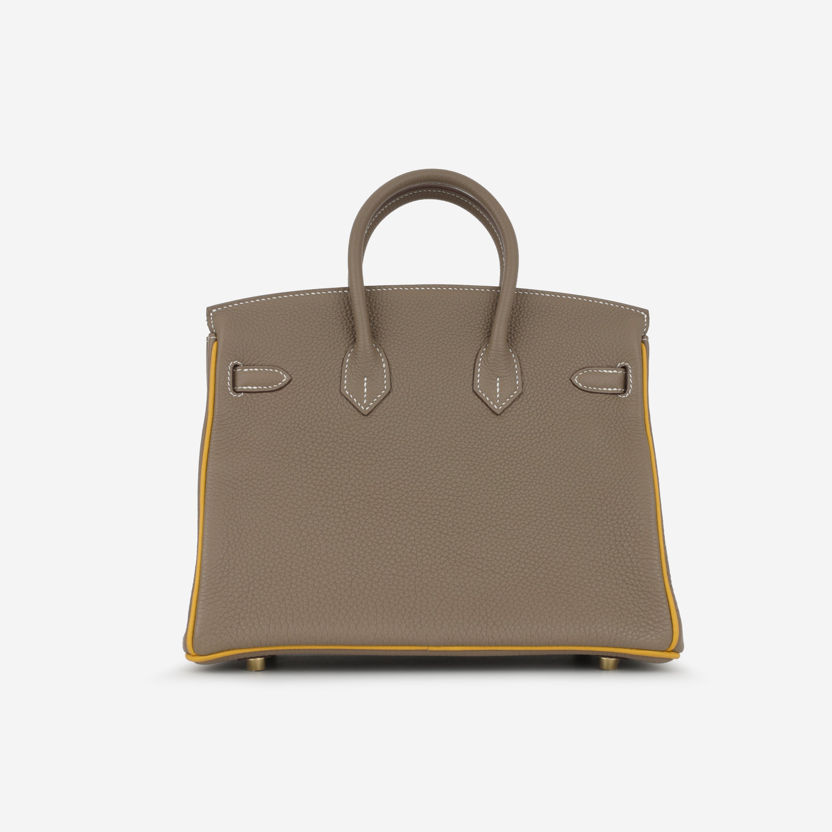 HSS Birkin 25 - Etoupe / Jaune Ambre