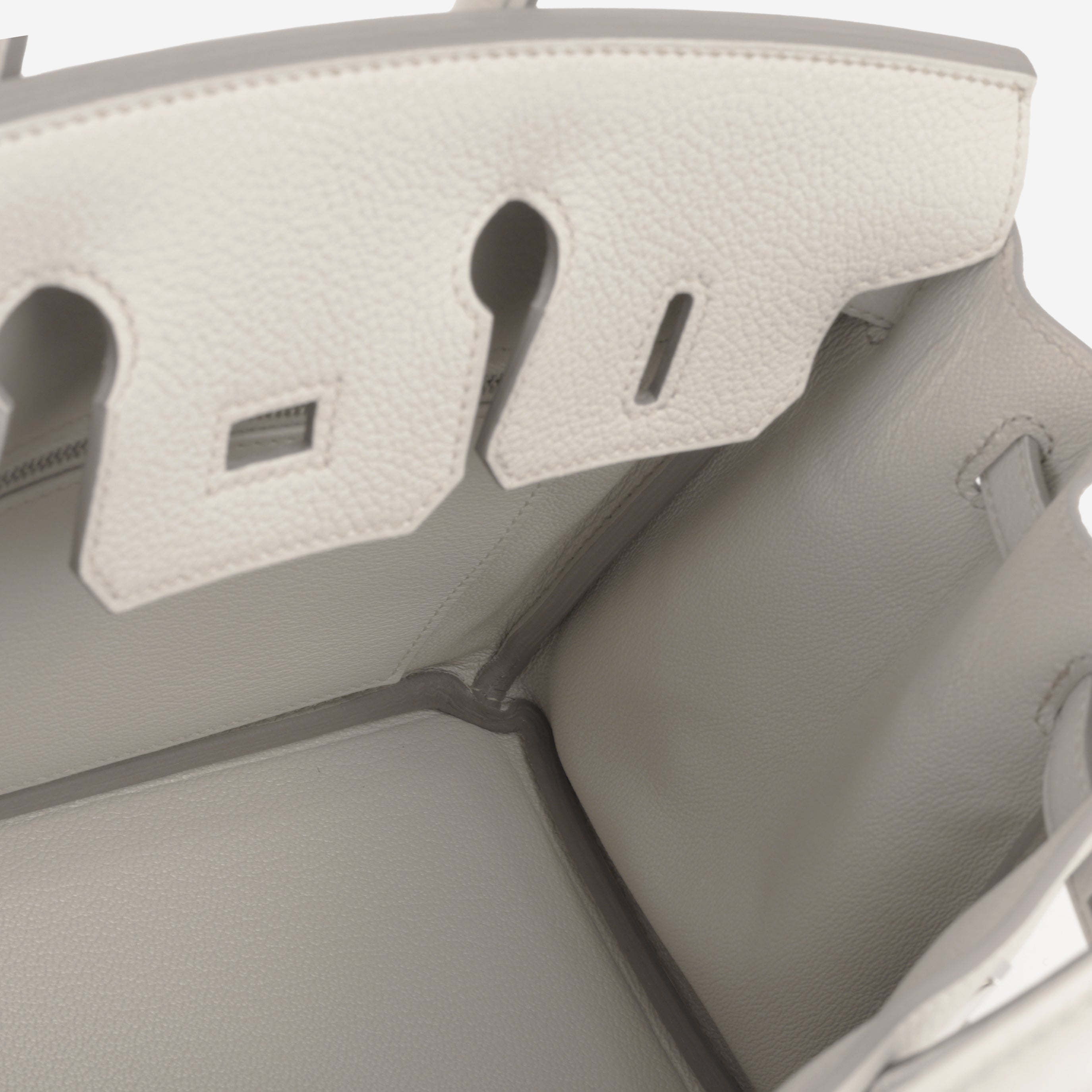 Birkin 25 - Beton Togo | Palladium hardware