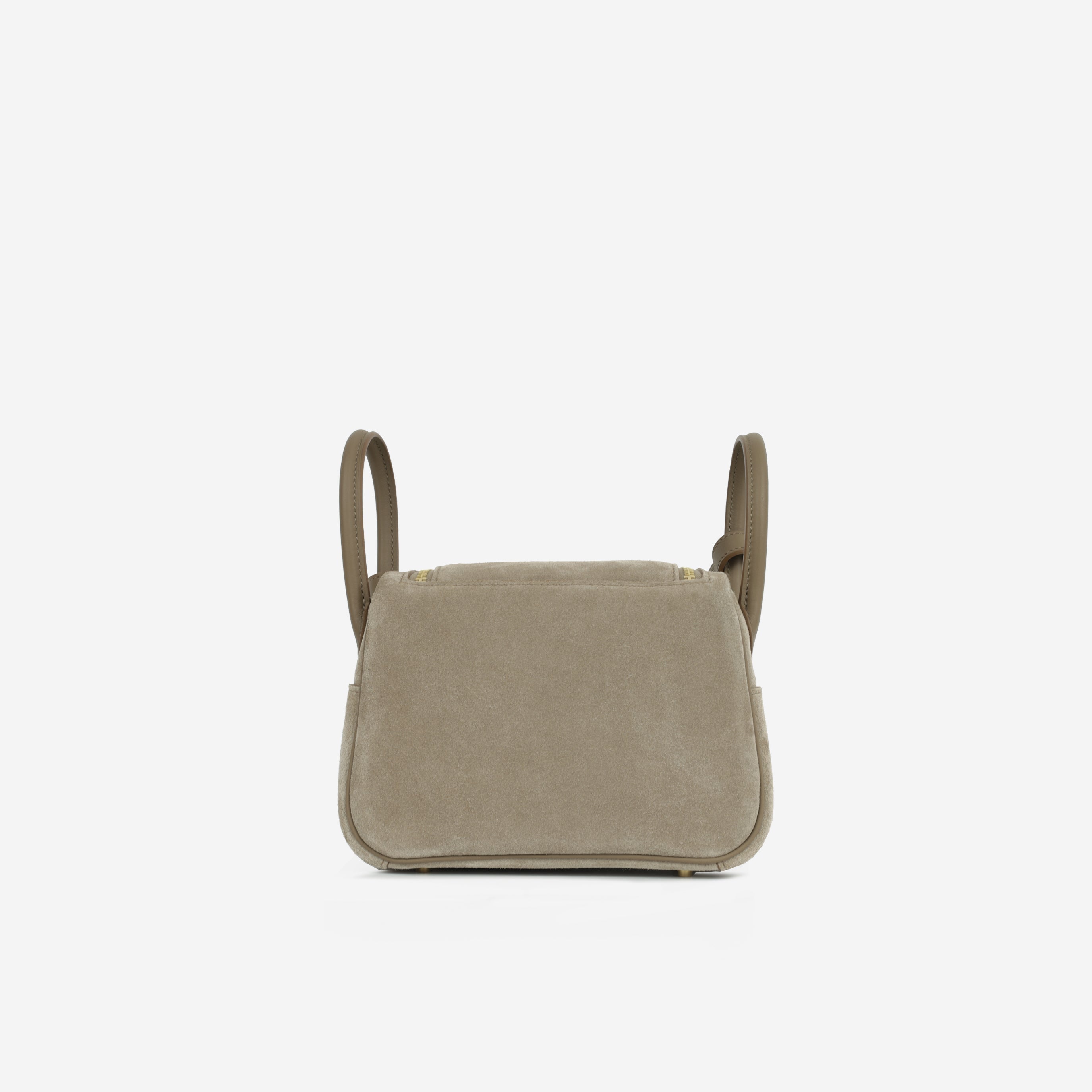 Hermès Mini Lindy - Gris Caillou / Etoupe