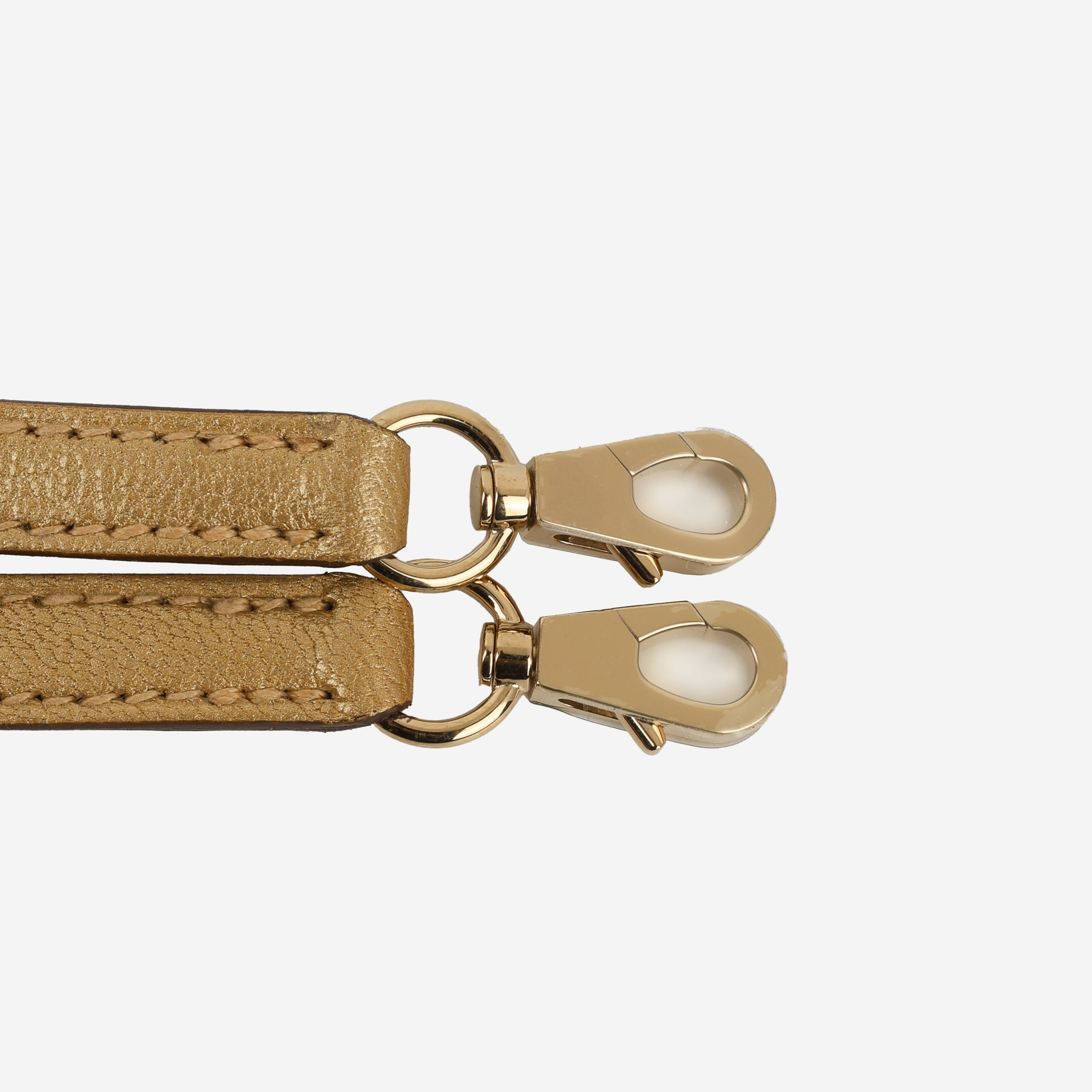 Hermès Mini Kelly - Dore Chevre | Permabrass Hardware