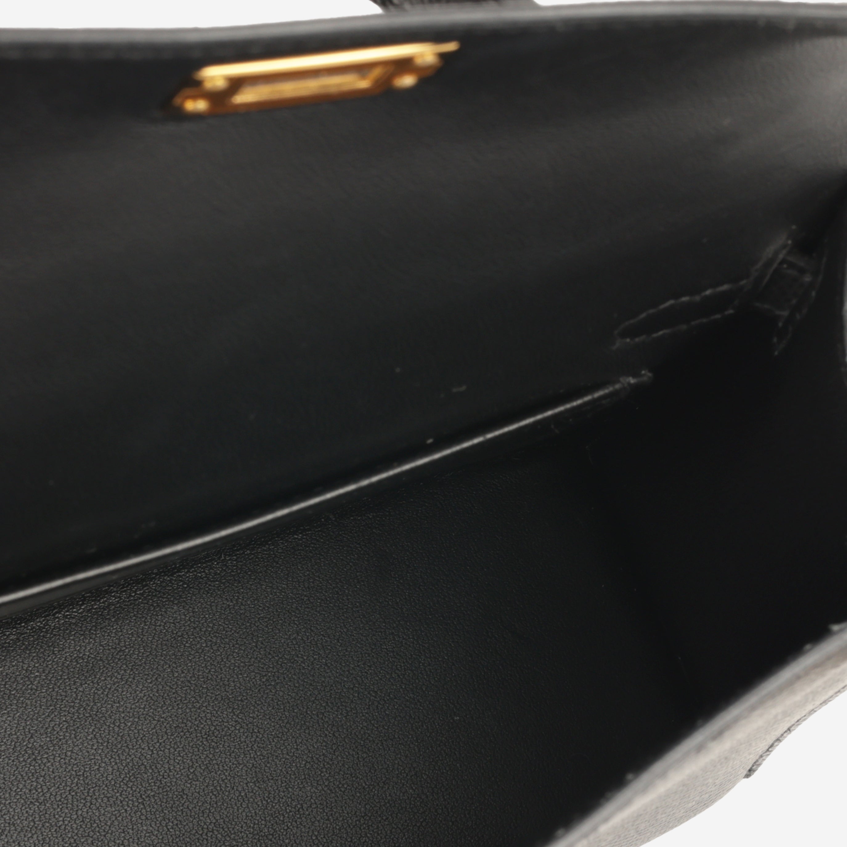 Hermès Mini Kelly - Noir Epsom