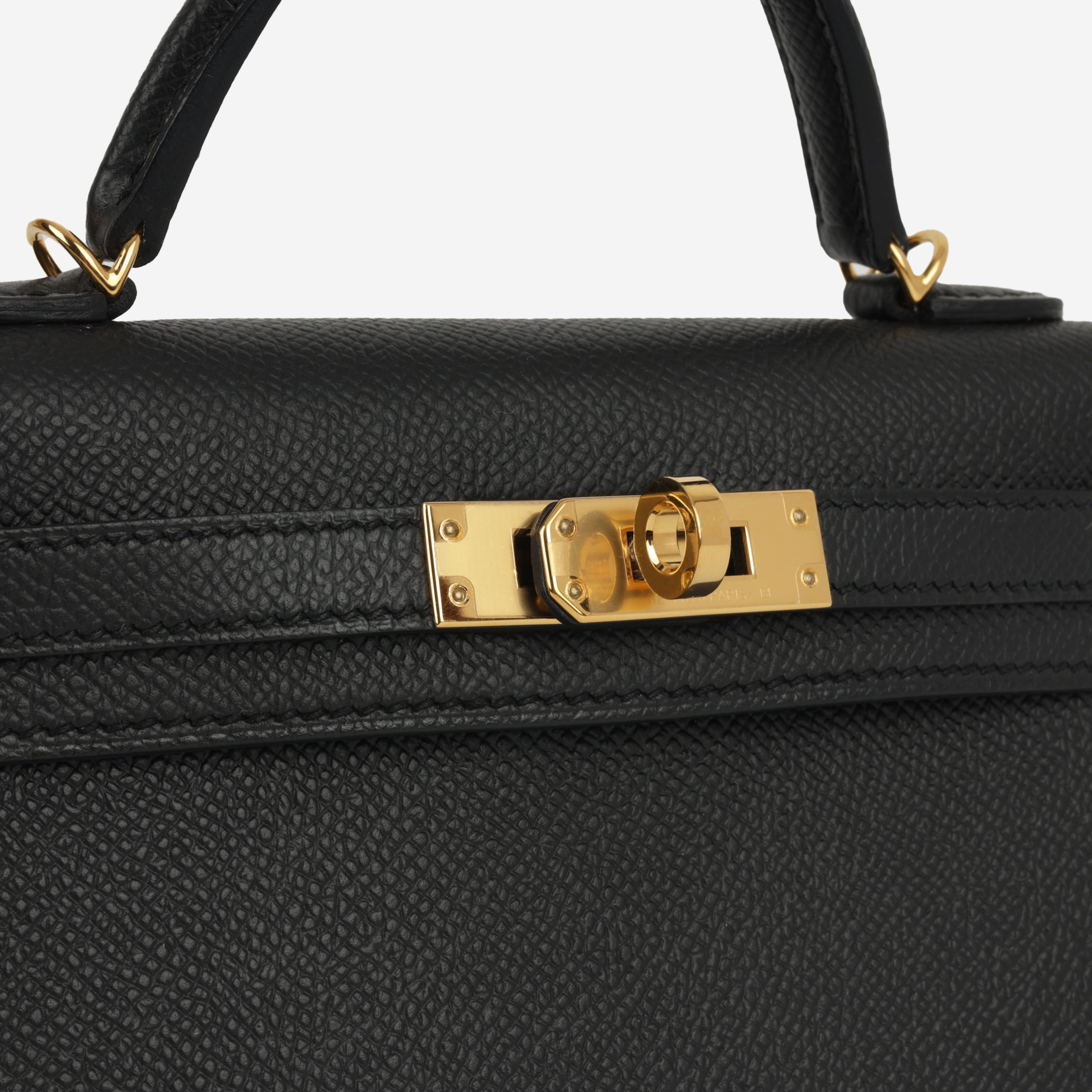 Hermès Mini Kelly - Noir Epsom