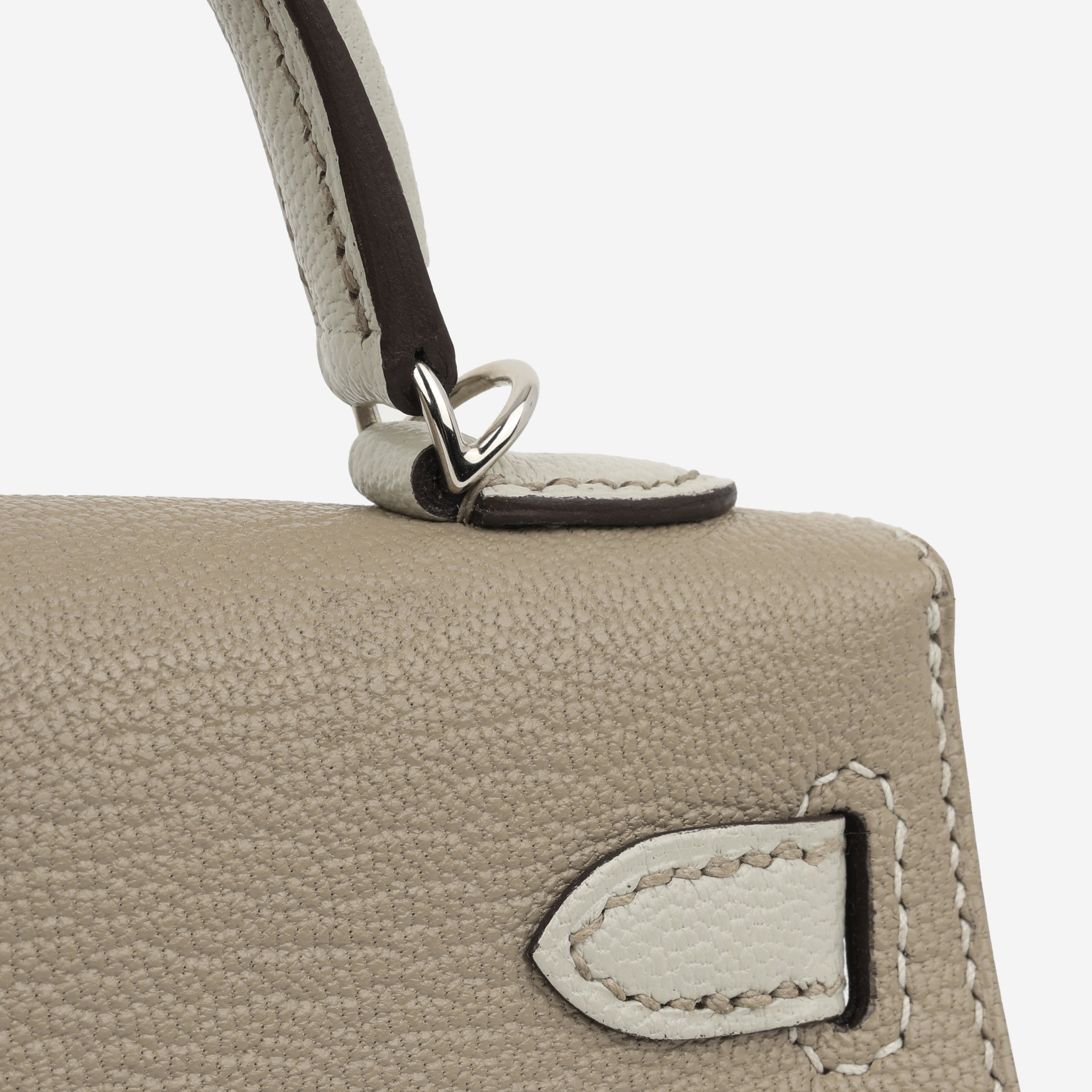 Hermès HSS Mini Kelly - Gris Perle / Gris Tourterelle | Palladium Hardware