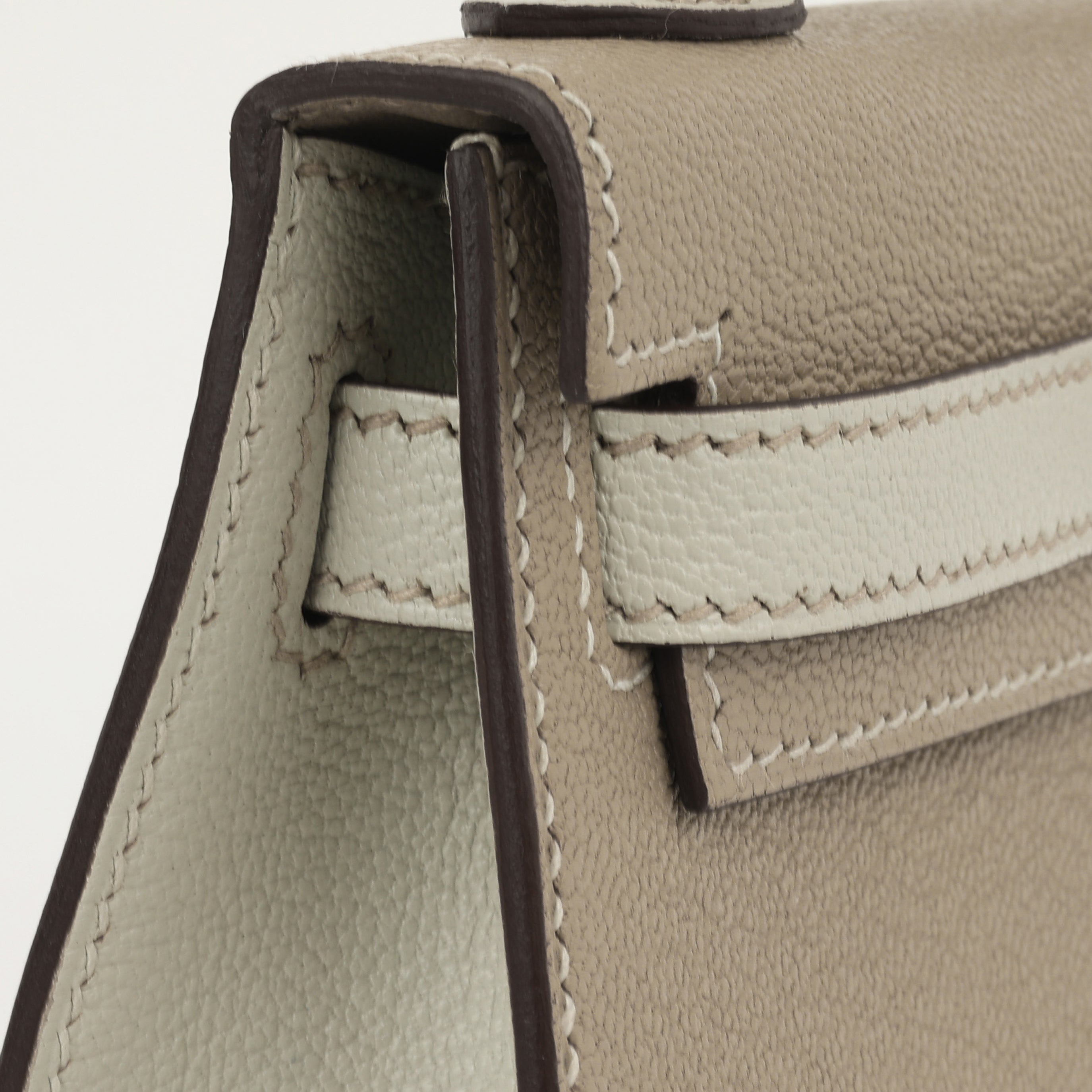 Hermès HSS Mini Kelly - Gris Perle / Gris Tourterelle | Palladium Hardware