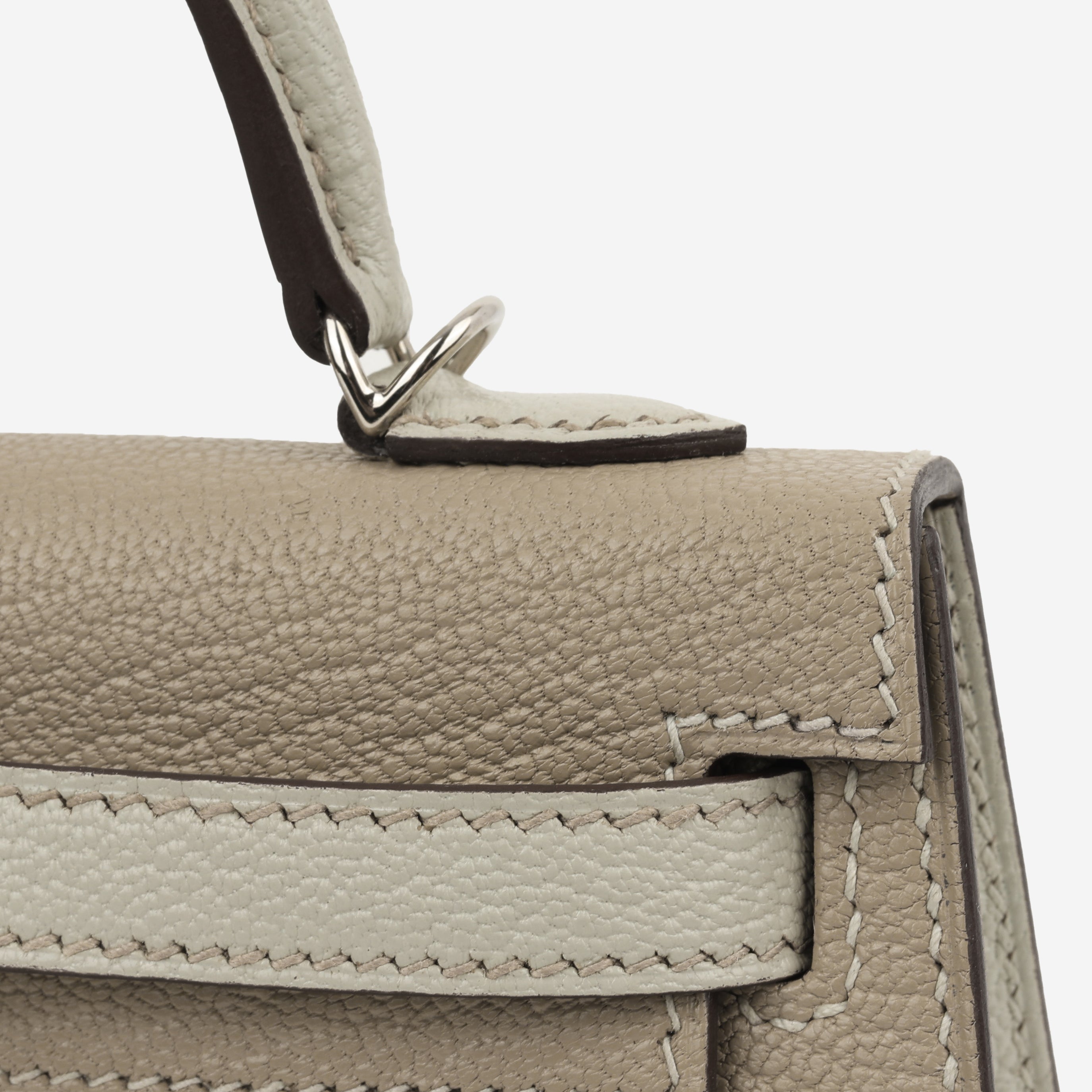 Hermès HSS Mini Kelly - Gris Perle / Gris Tourterelle | Palladium Hardware