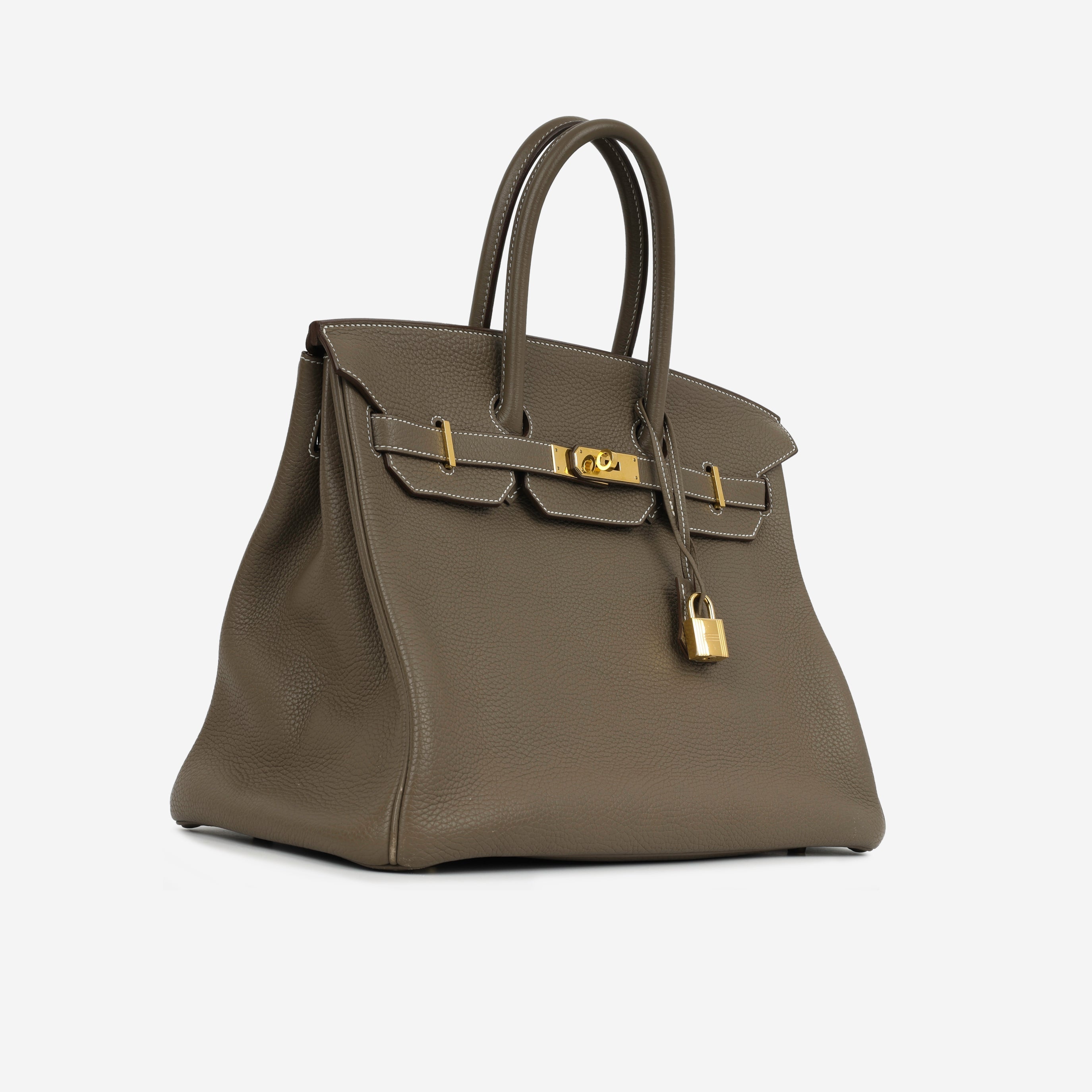 Hermès Birkin 35 - Etoupe Clemence