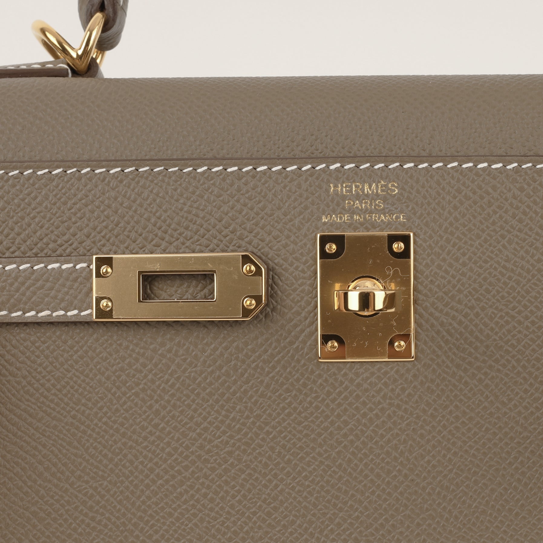 Hermès Kelly 25 - Etoupe Epsom