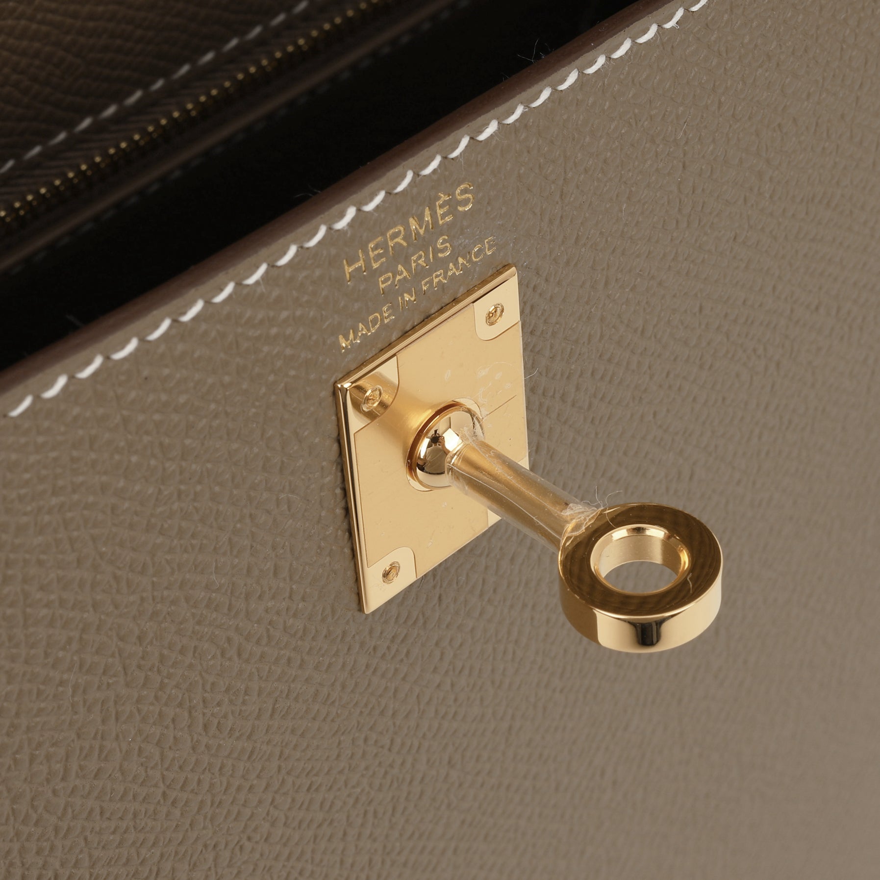 Hermès Kelly 25 - Etoupe Epsom