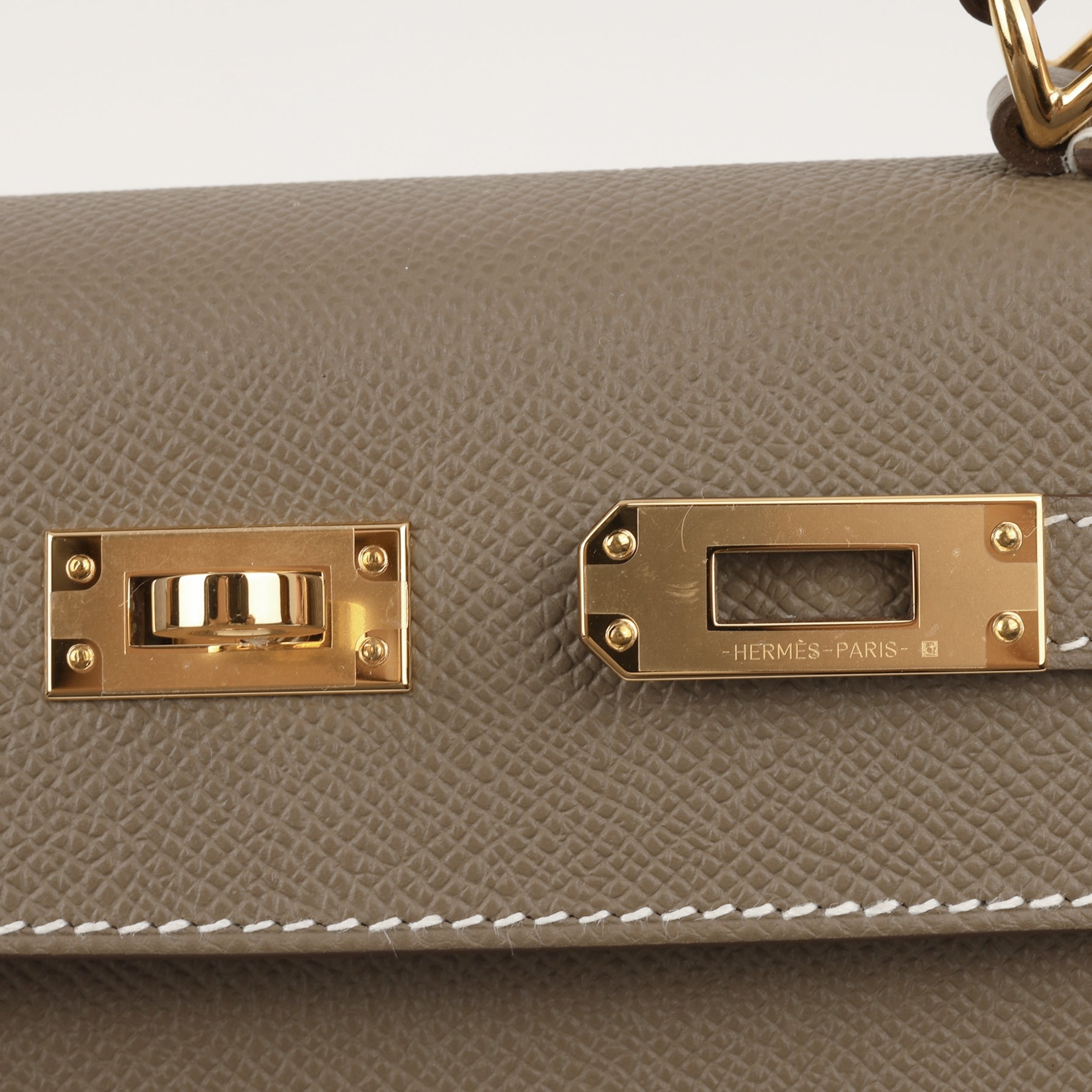 Hermès Kelly 25 - Etoupe Epsom