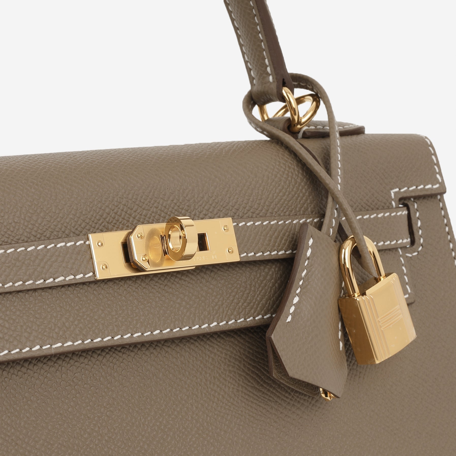 Hermès Kelly 25 - Etoupe Epsom