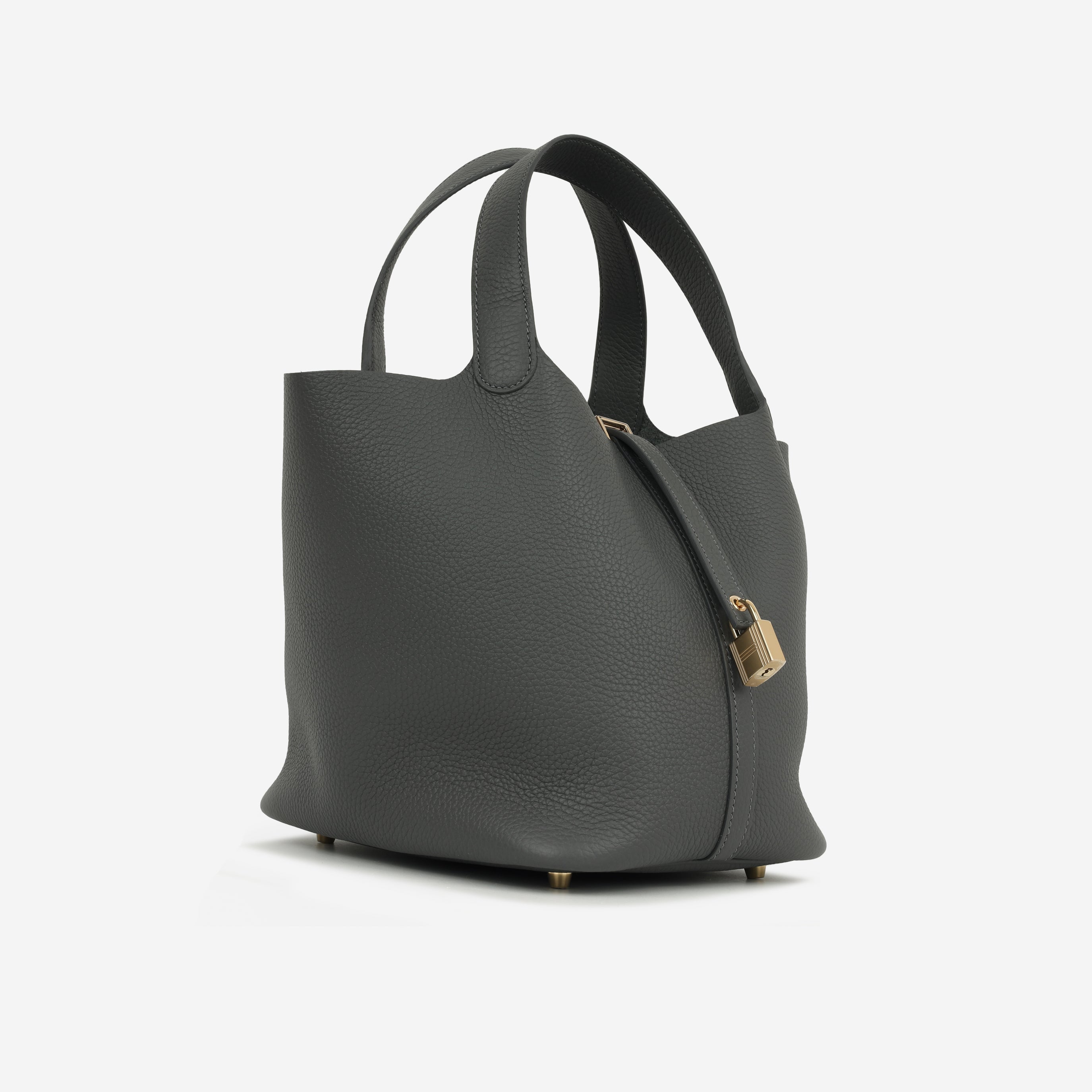 Hermès Picotin 22 - Gris Misty Clemence