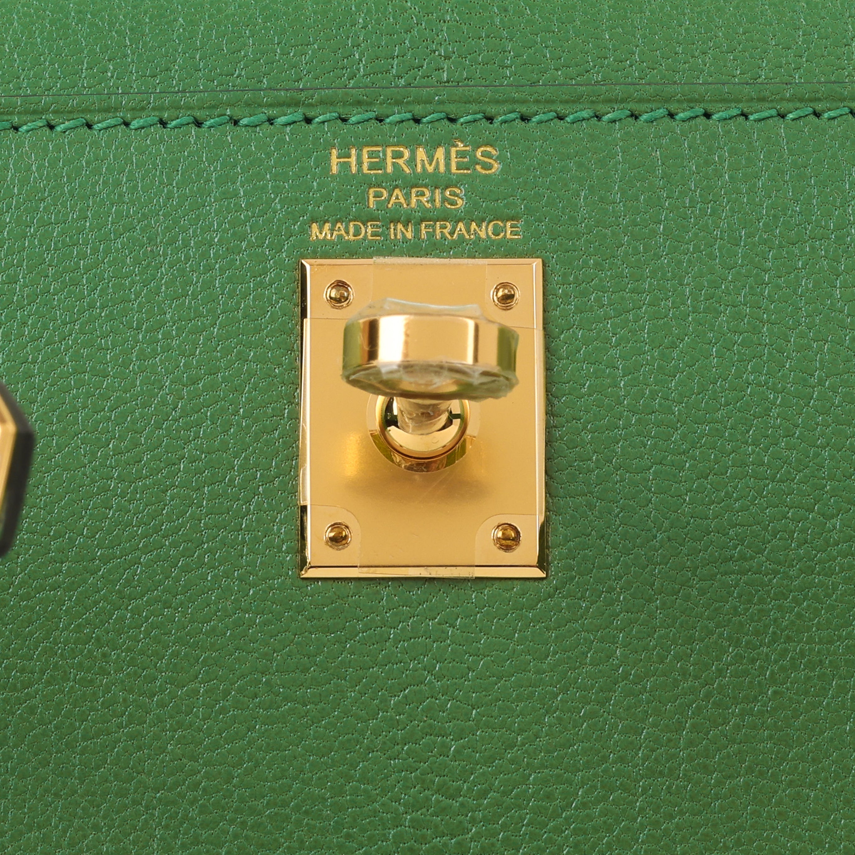 Hermès Kelly 25 - Bambou Chevre Chamkila