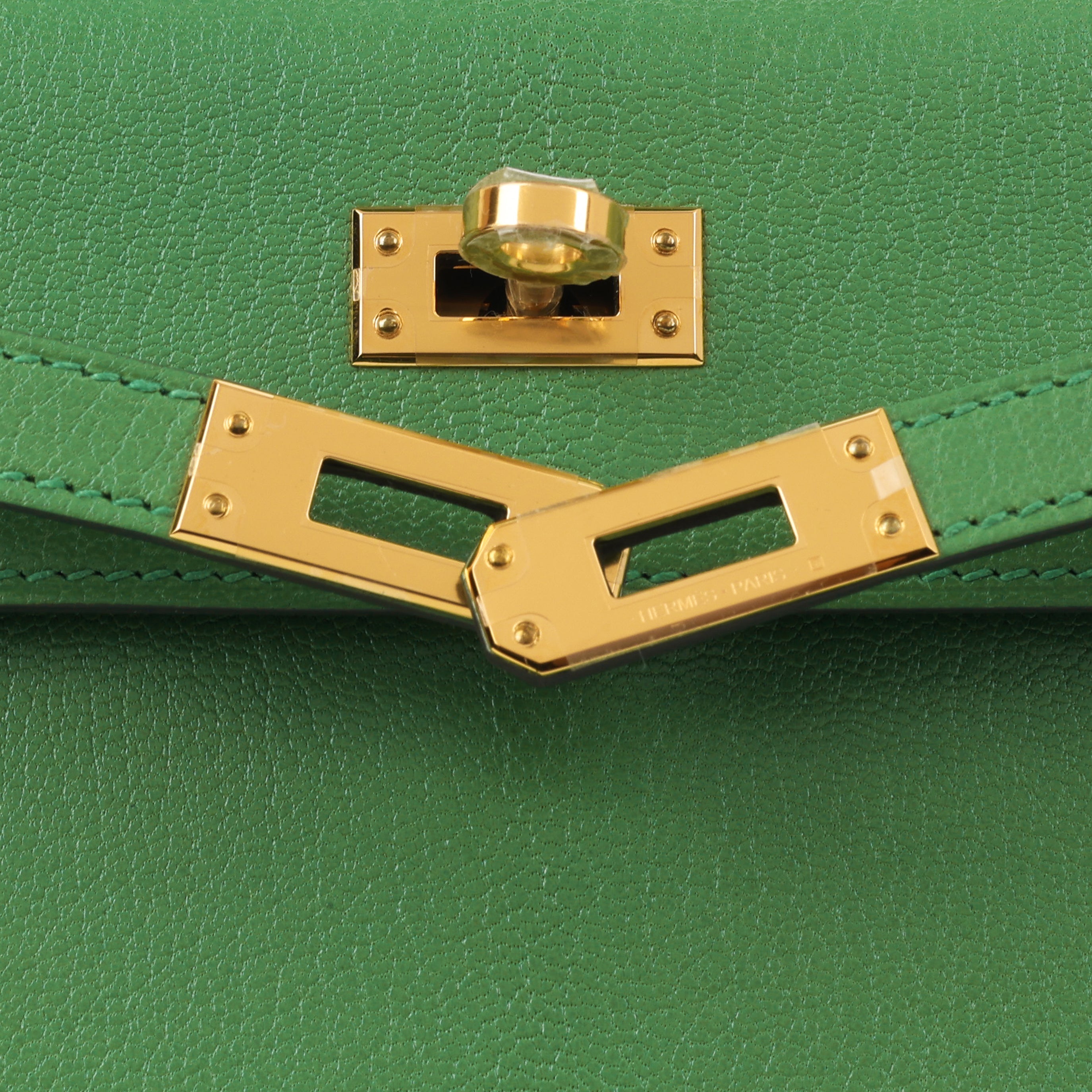 Hermès Kelly 25 - Bambou Chevre Chamkila