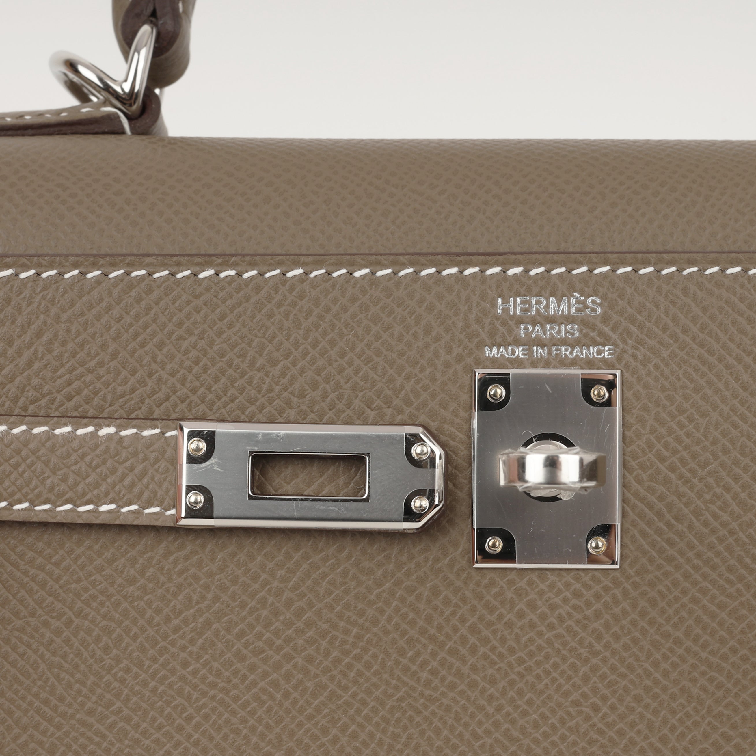 Hermès Kelly 25 - Etoupe Epsom