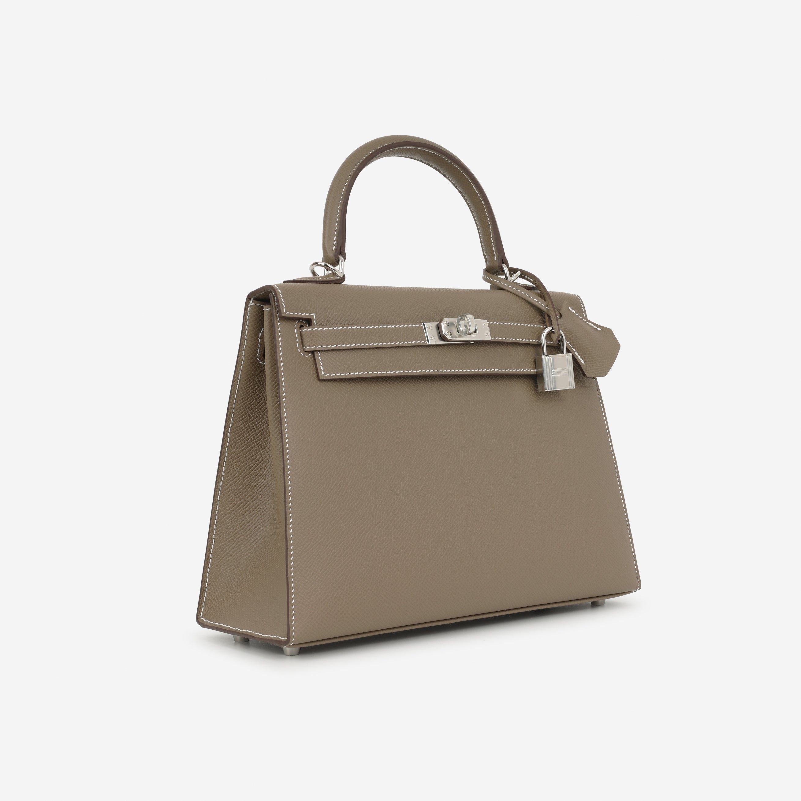 Hermès Kelly 25 - Etoupe Epsom | Palladium Hardware