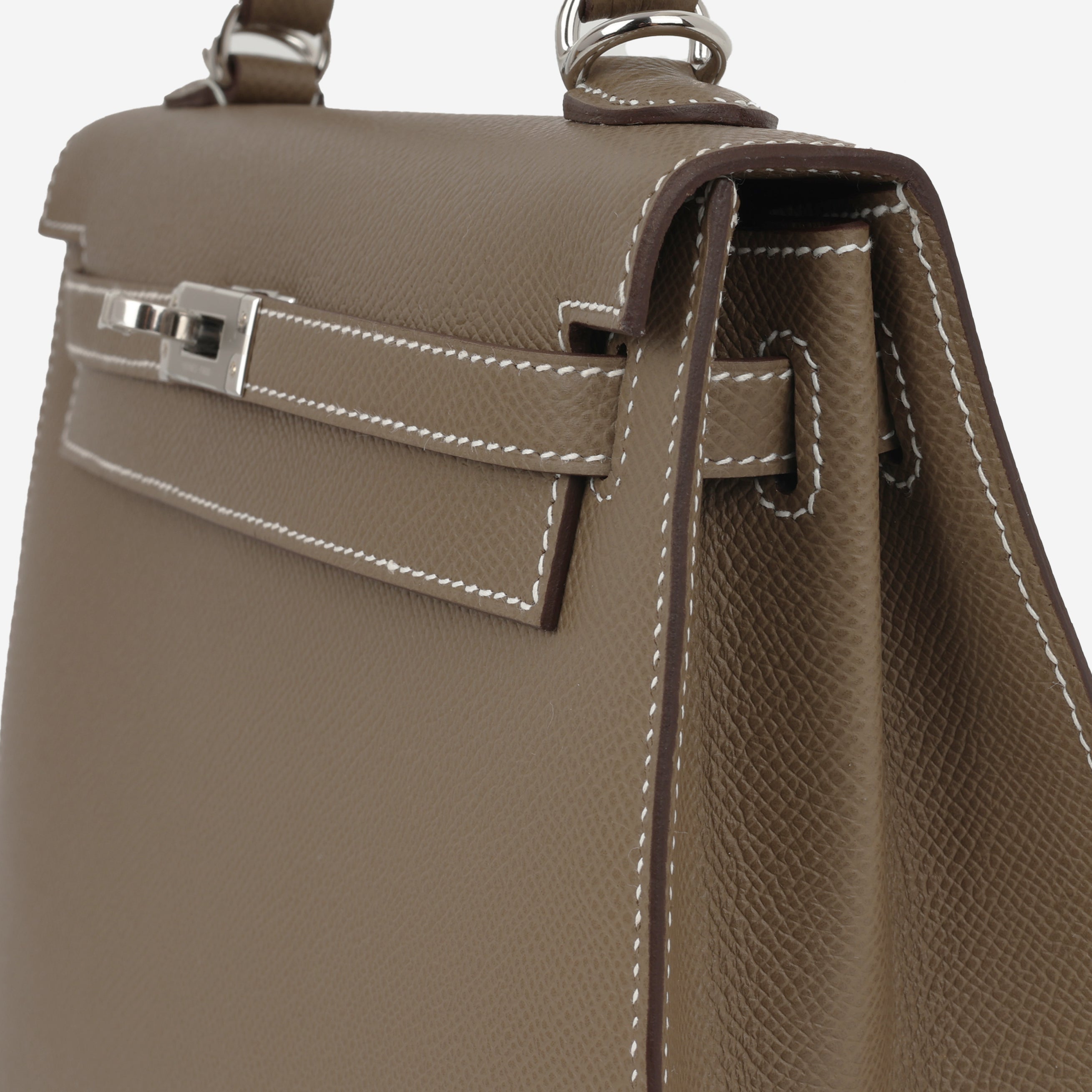 Hermès Kelly 25 - Etoupe Epsom