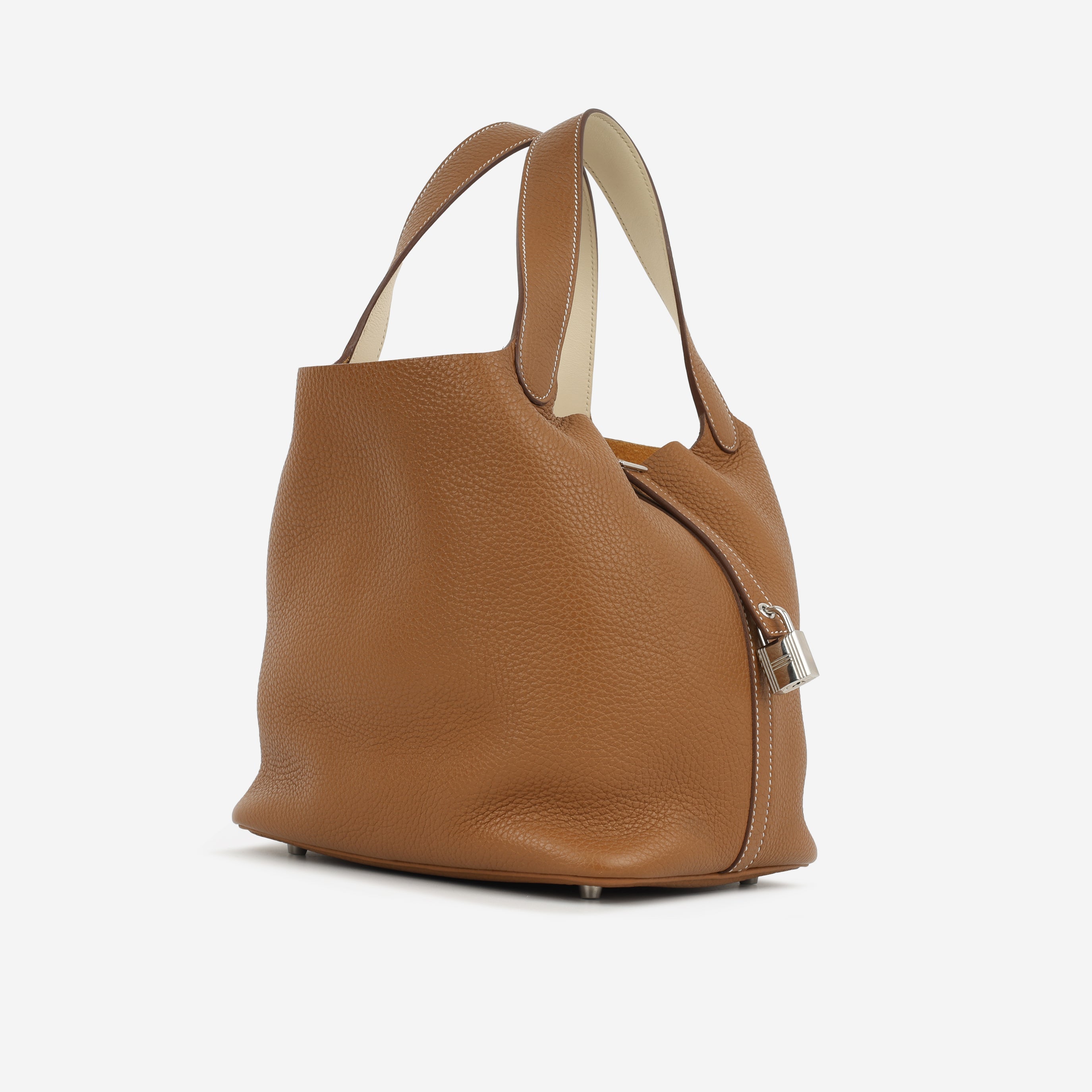 Hermès Picotin 22 Eclat - Gold / Nata