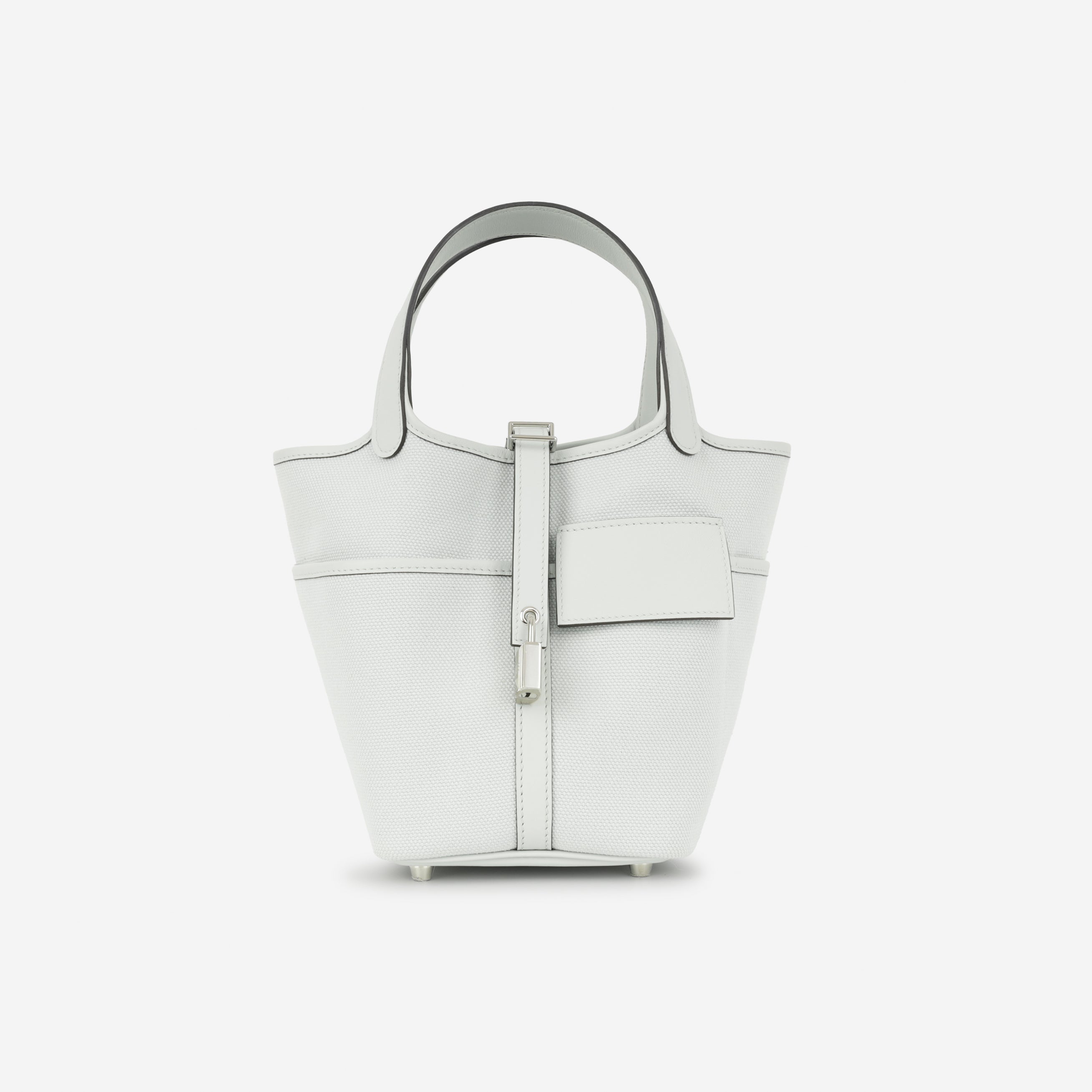 Hermès Picotin 18 Cargo - Gris Platine Canvas / Swift | Palladium Hardware