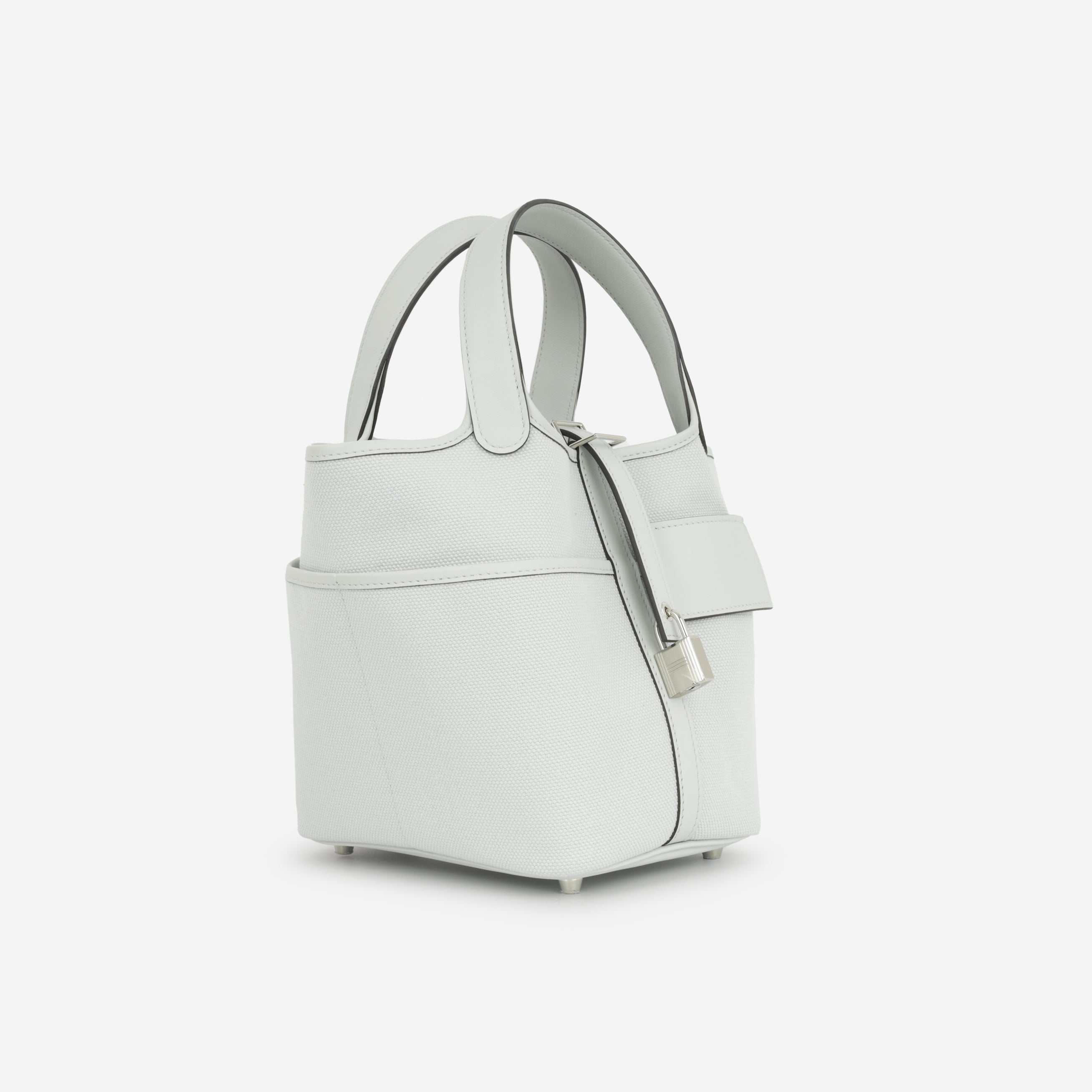 Hermès Picotin 18 Cargo - Gris Platine Canvas / Swift | Palladium Hardware