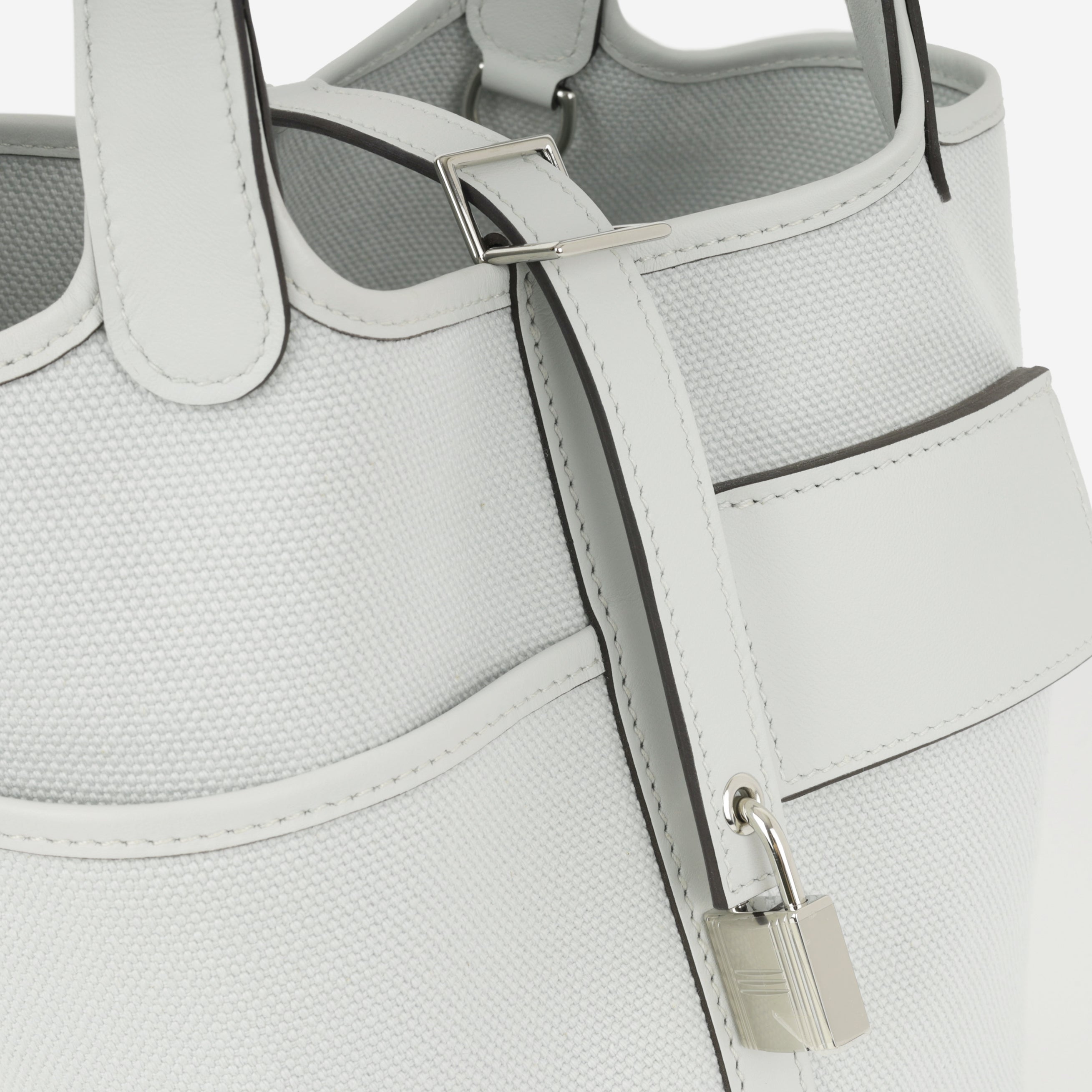 Hermès Picotin 18 Cargo - Gris Platine Canvas / Swift | Palladium Hardware