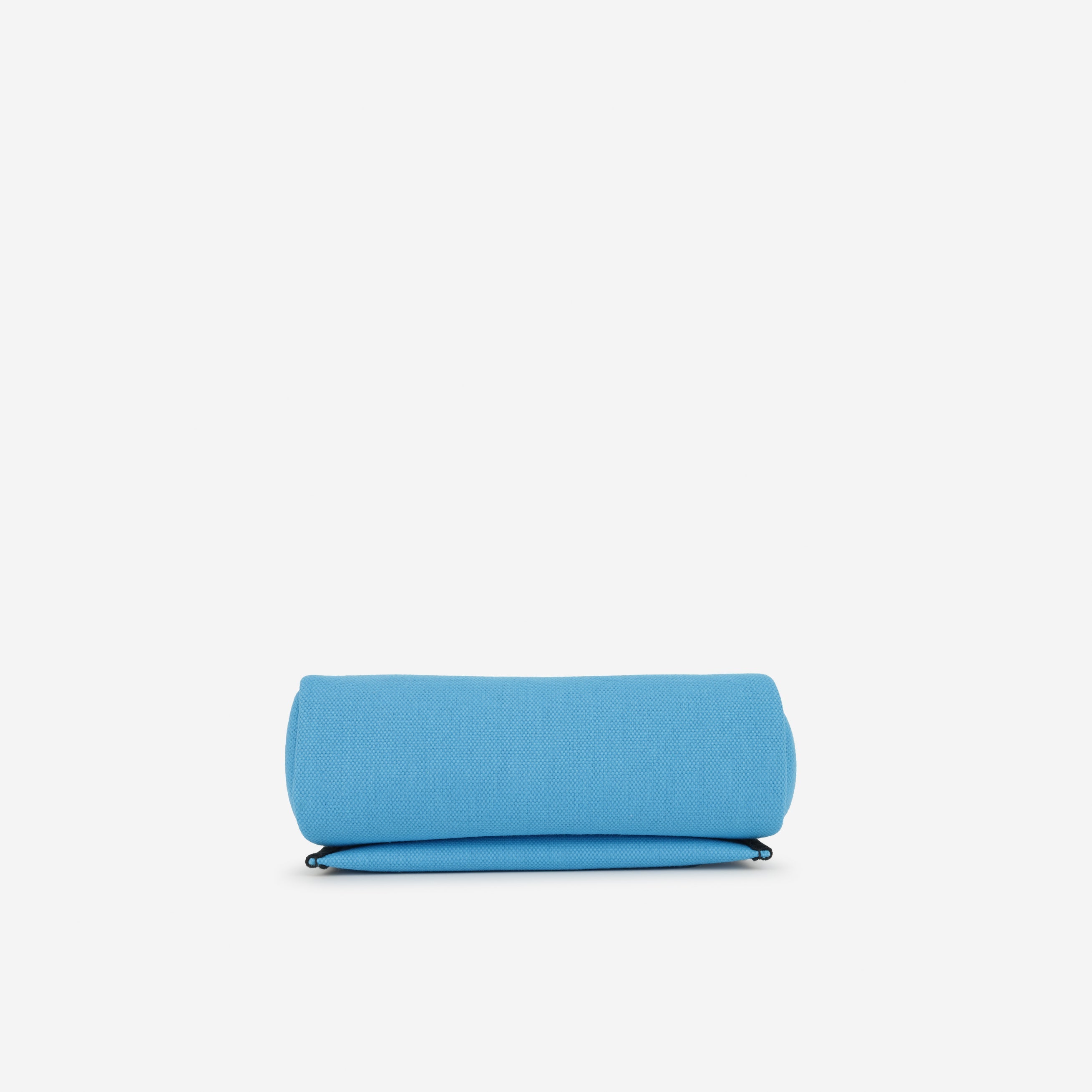 Hermès Mini Herbag 20 Bleu Riviera Canvas - Noir Hunter | Palladium Hardware